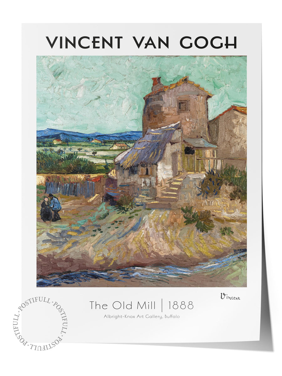 Farklı Tonlarda VINCENT VAN GOGH Modern Sanat Çerçevesiz Poster