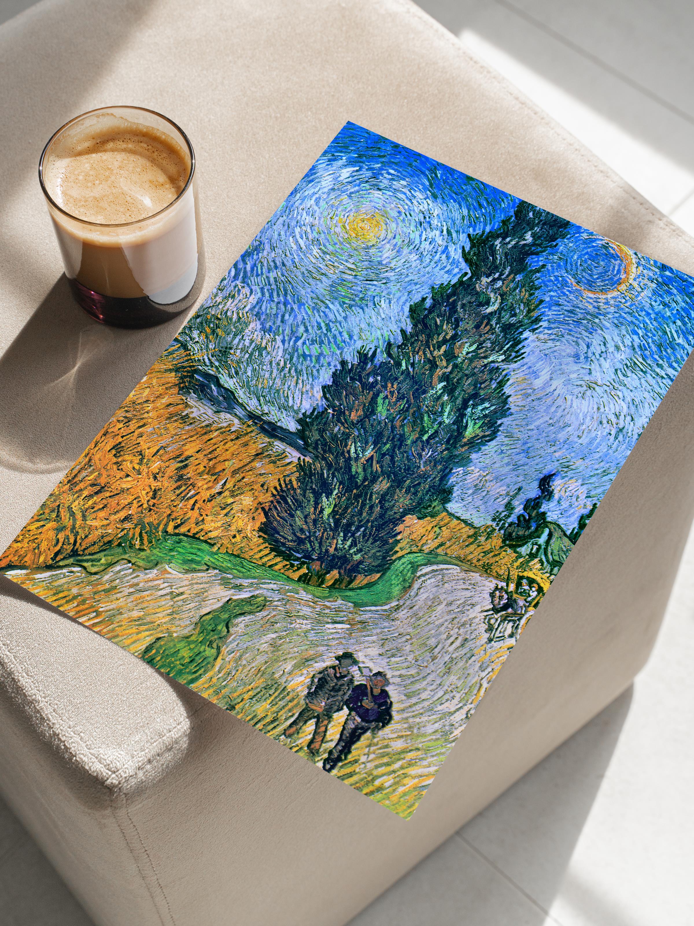 Van Gogh Poster No:14 Modern Sanat Poster - Sanat Dekor Serisi - Duvar Tablosu, HD Baskı