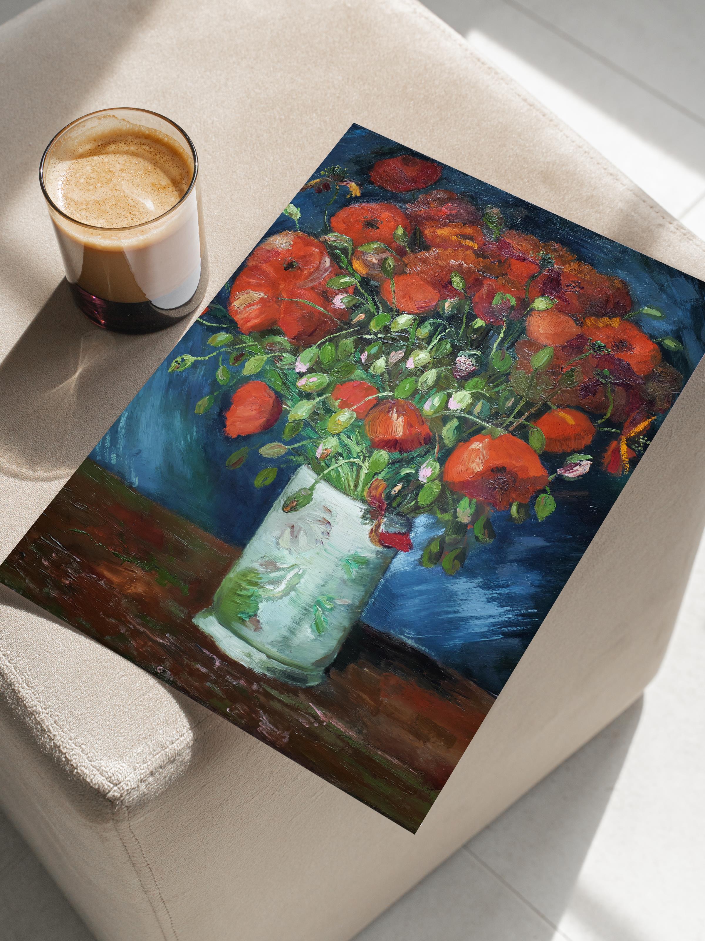 Van Gogh Poster No:17 Modern Sanat Poster - Sanat Dekor Serisi - Duvar Tablosu, HD Baskı