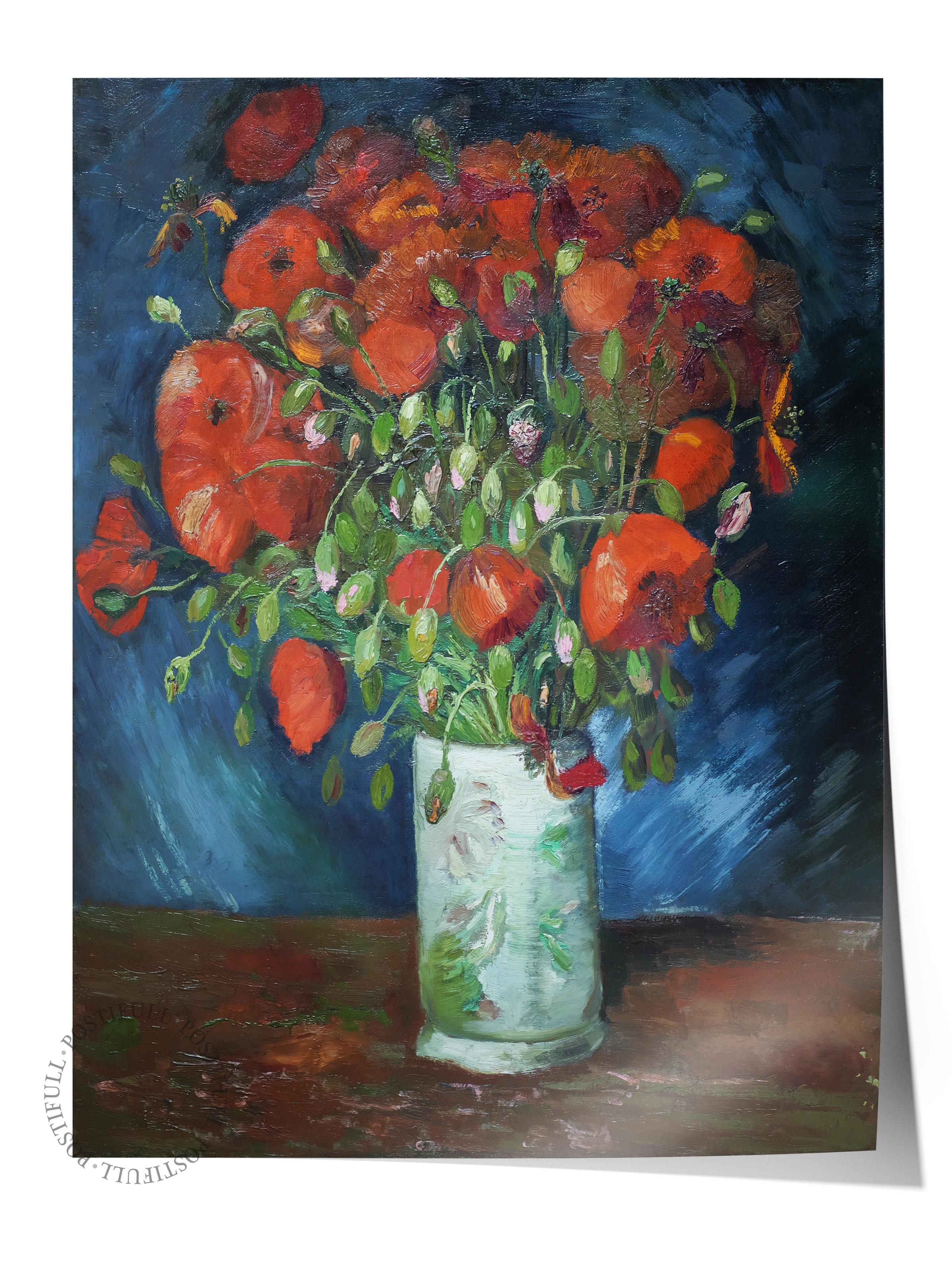 Van Gogh Poster No:17 Modern Sanat Poster - Sanat Dekor Serisi - Duvar Tablosu, HD Baskı