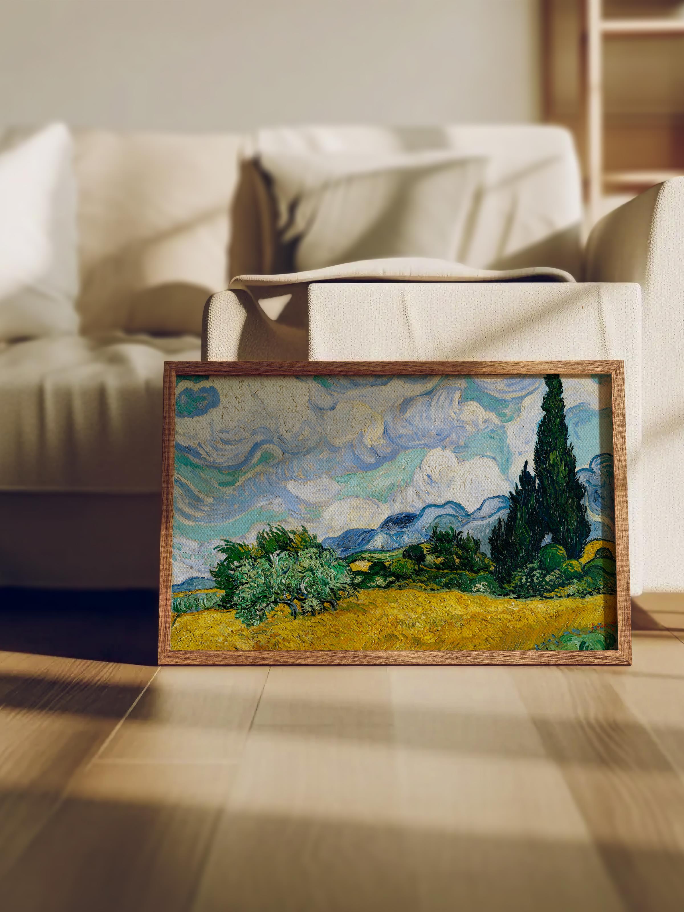 Van Gogh Poster No:23 Modern Sanat Poster - Sanat Dekor Serisi - Duvar Tablosu, HD Baskı