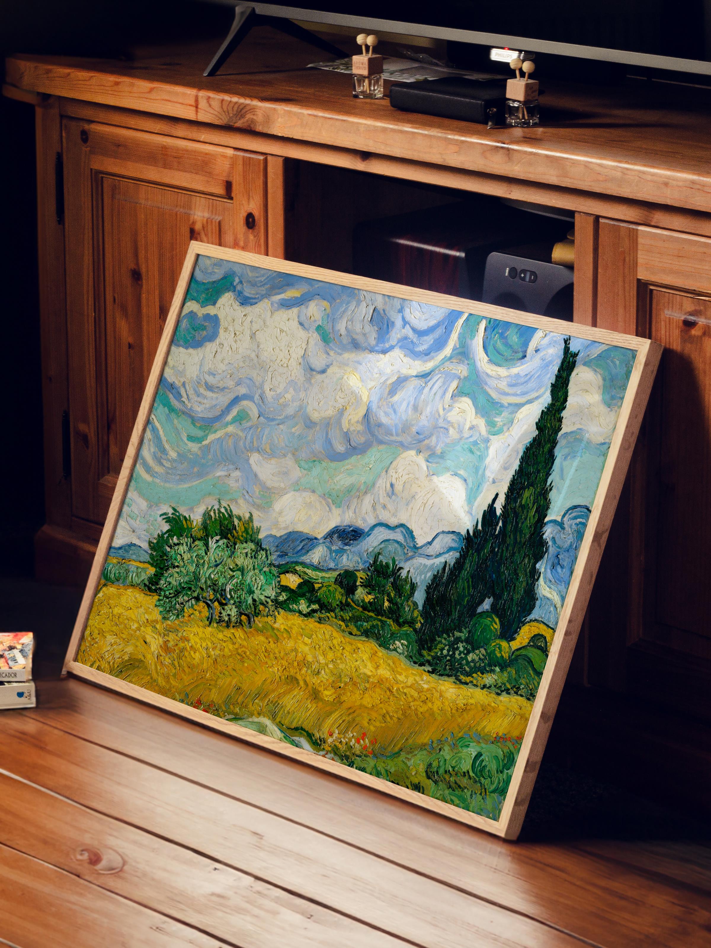 Van Gogh Poster No:23 Modern Sanat Poster - Sanat Dekor Serisi - Duvar Tablosu, HD Baskı