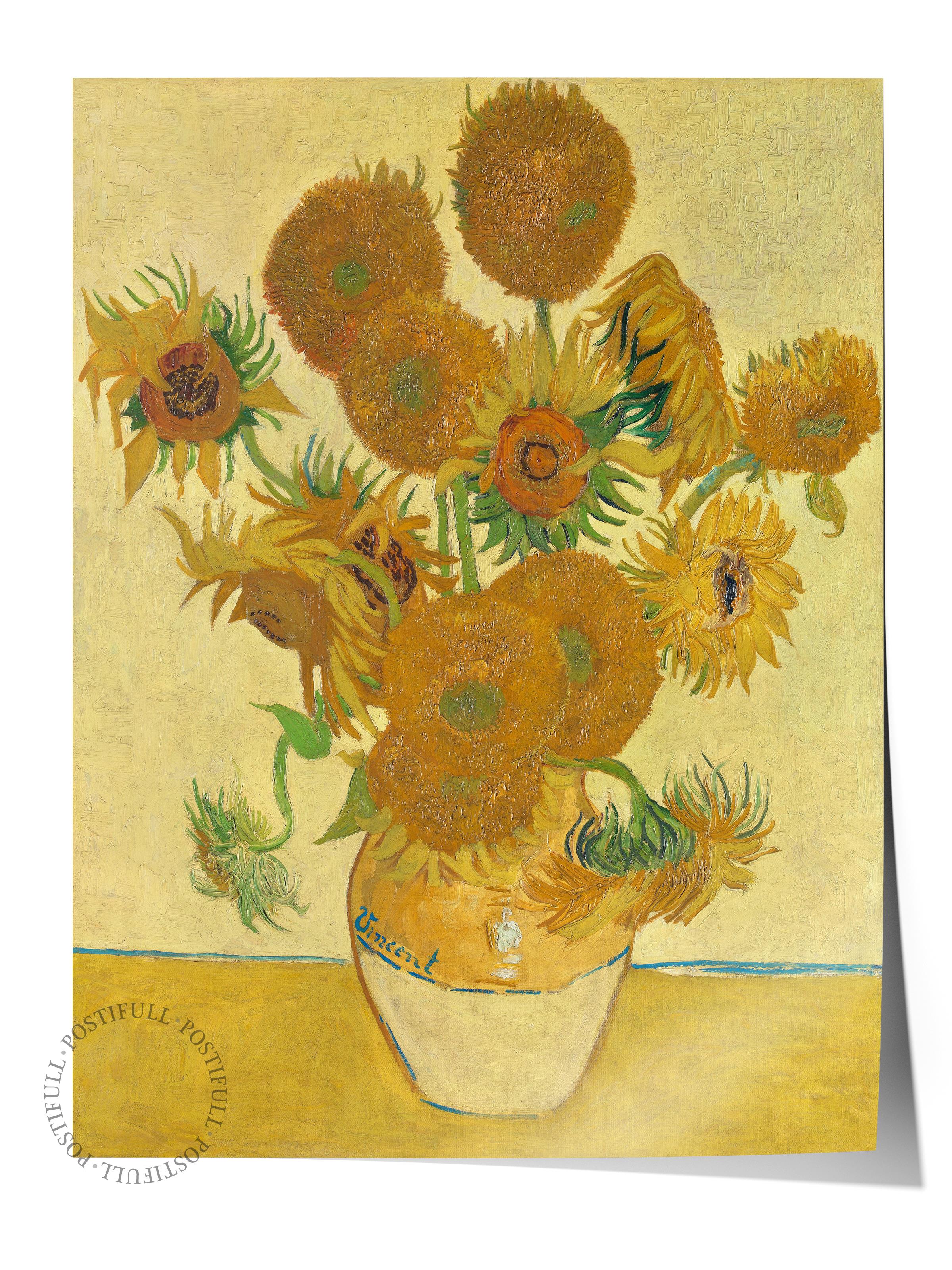 Van Gogh Poster No:3 Modern Sanat Poster - Sanat Dekor Serisi - Duvar Tablosu, HD Baskı