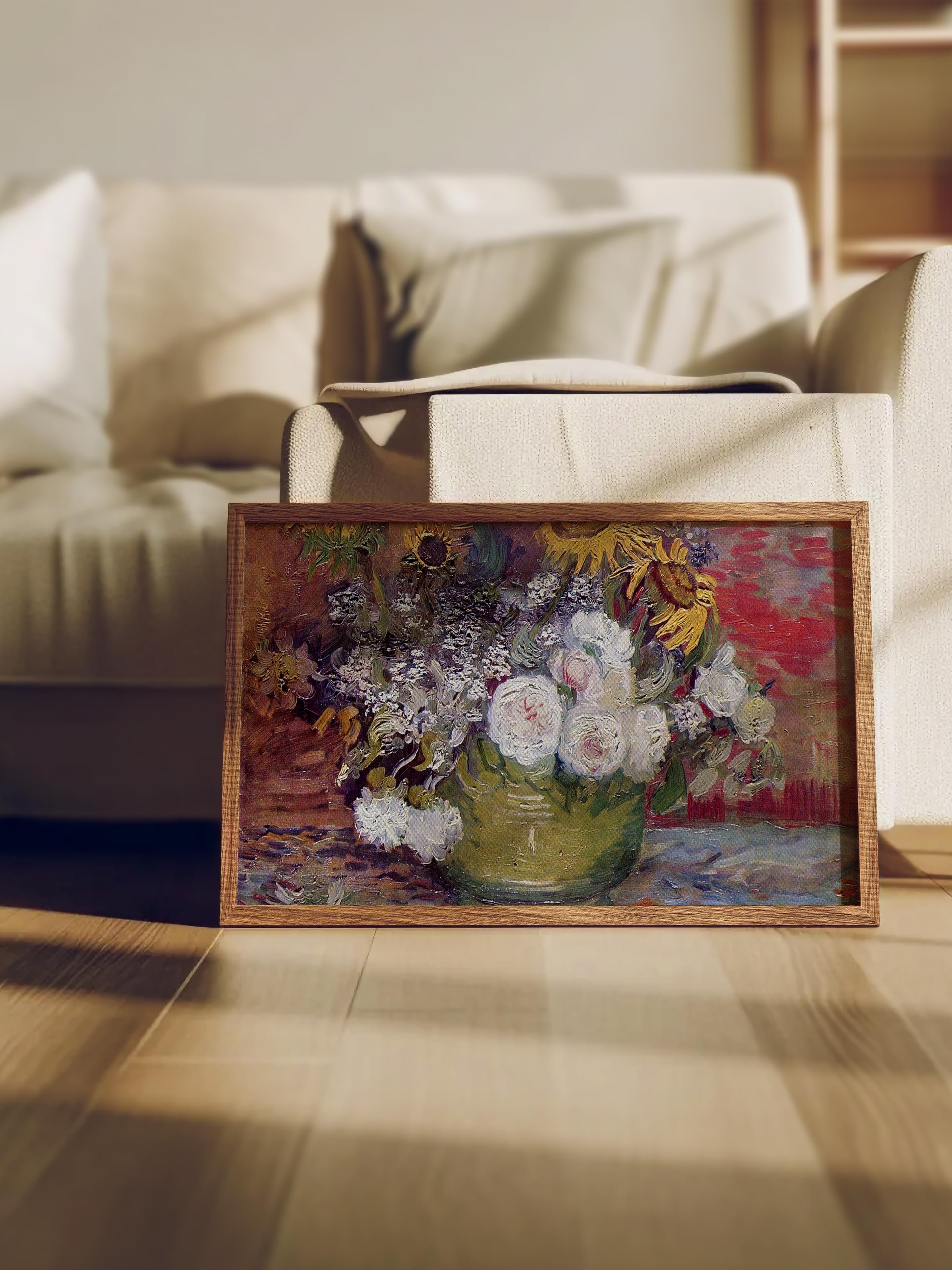Van Gogh Poster No:38 Modern Sanat Poster - Sanat Dekor Serisi - Duvar Tablosu, HD Baskı