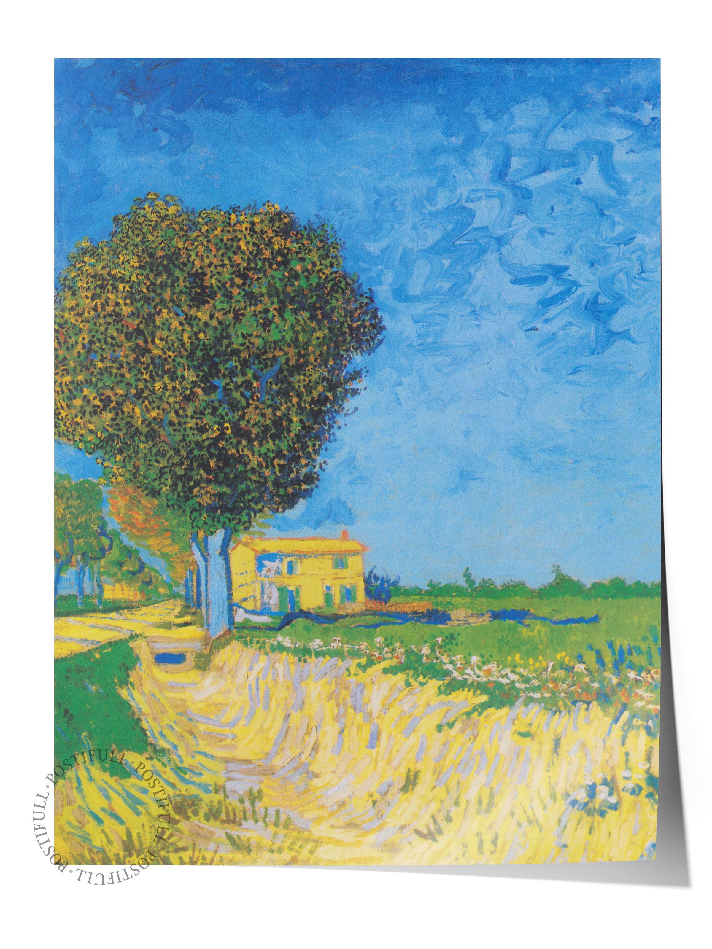 Van Gogh Poster No:4 Modern Sanat Poster - Sanat Dekor Serisi - Duvar Tablosu, HD Baskı