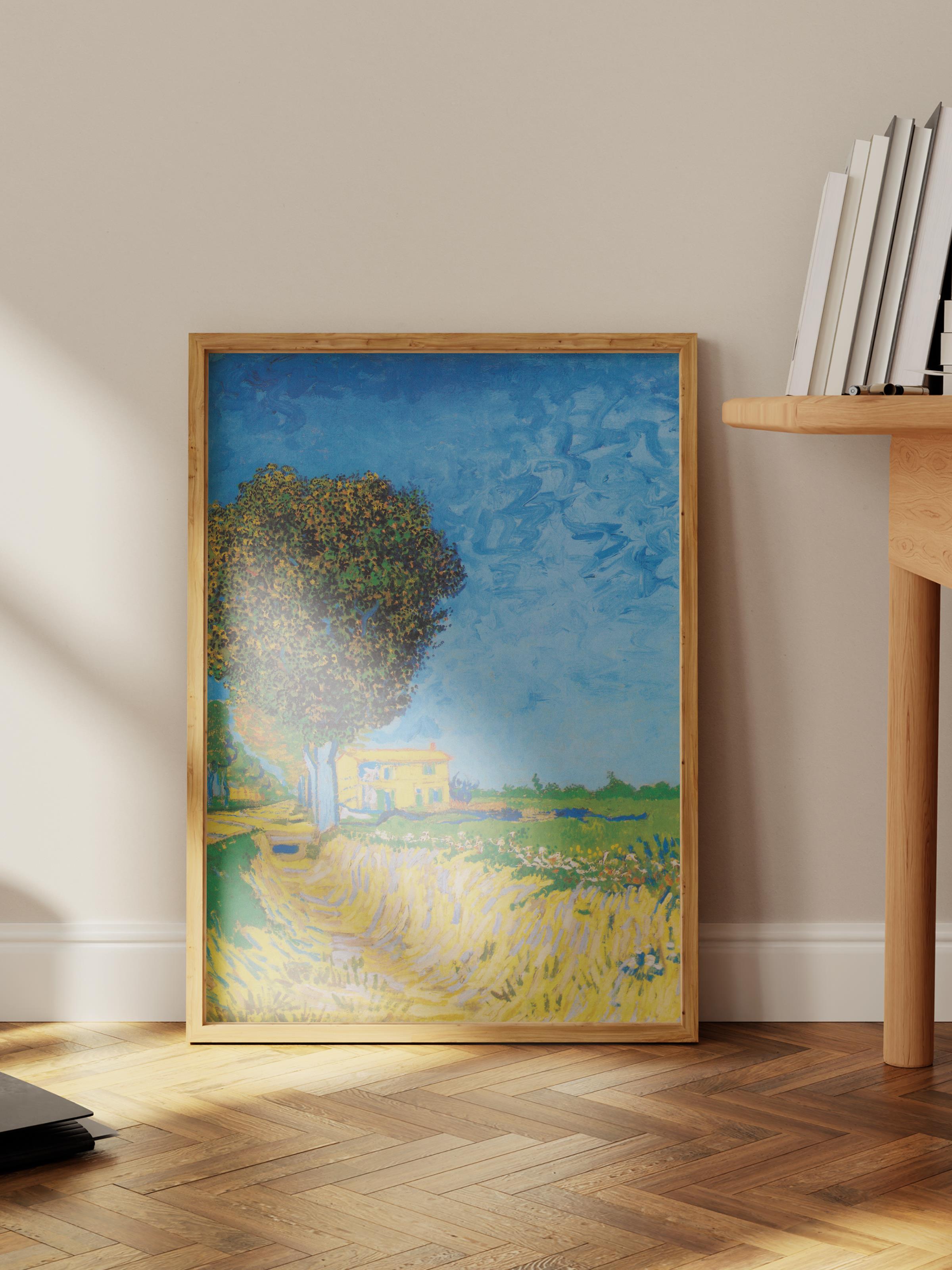 Van Gogh Poster No:4 Modern Sanat Poster - Sanat Dekor Serisi - Duvar Tablosu, HD Baskı