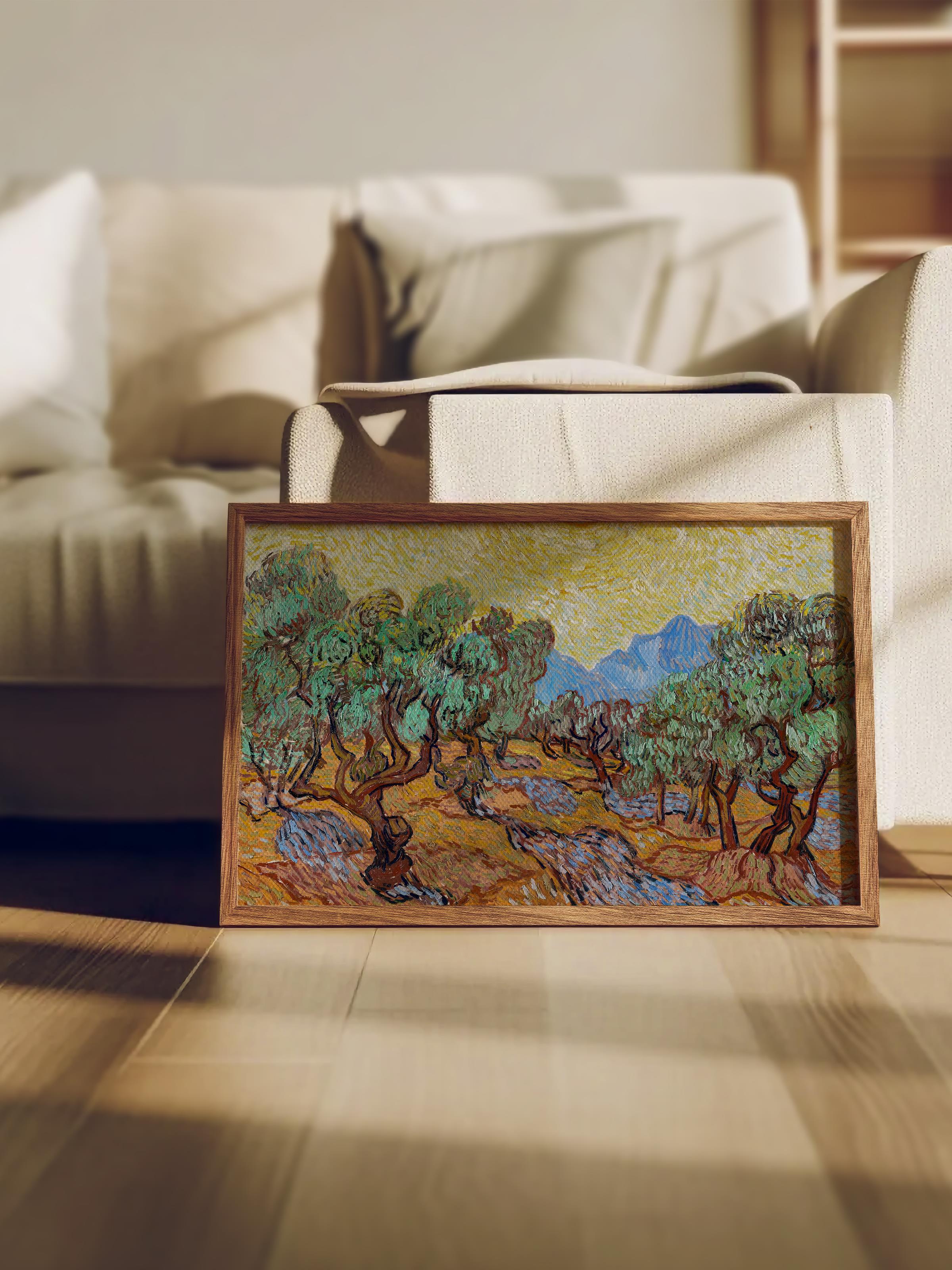 Van Gogh Poster No:41 Modern Sanat Poster - Sanat Dekor Serisi - Duvar Tablosu, HD Baskı