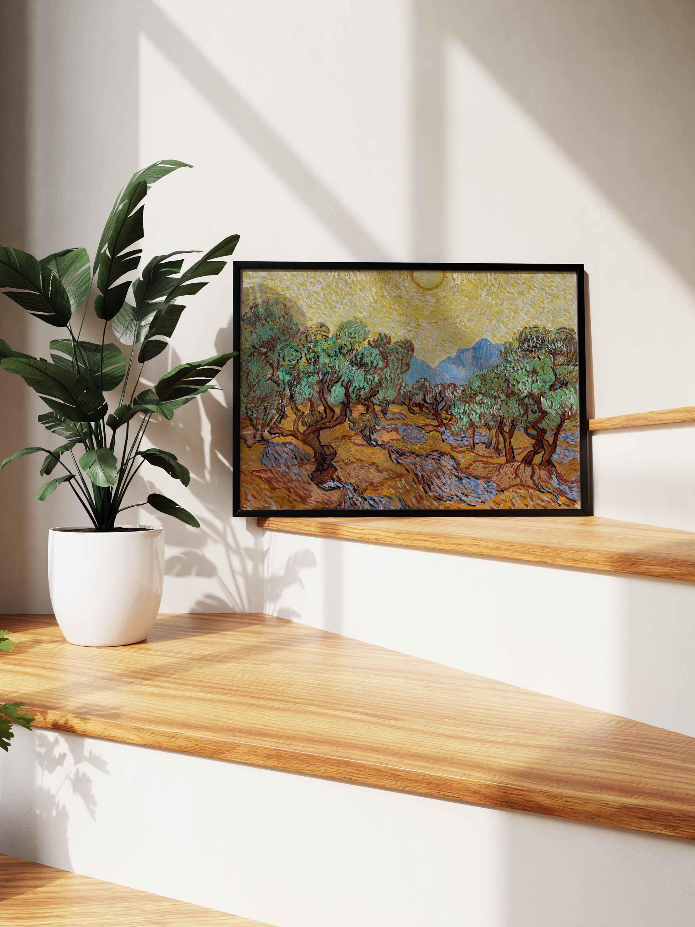 Van Gogh Poster No:41 Modern Sanat Poster - Sanat Dekor Serisi - Duvar Tablosu, HD Baskı