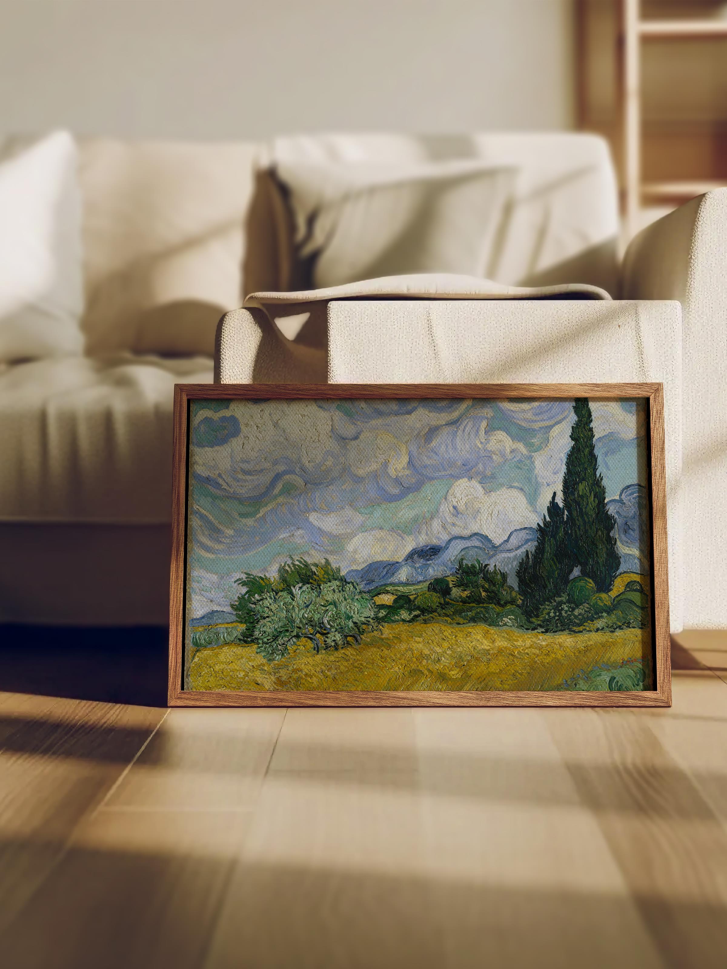 Van Gogh Poster No:57 Modern Sanat Poster - Sanat Dekor Serisi - Duvar Tablosu, HD Baskı