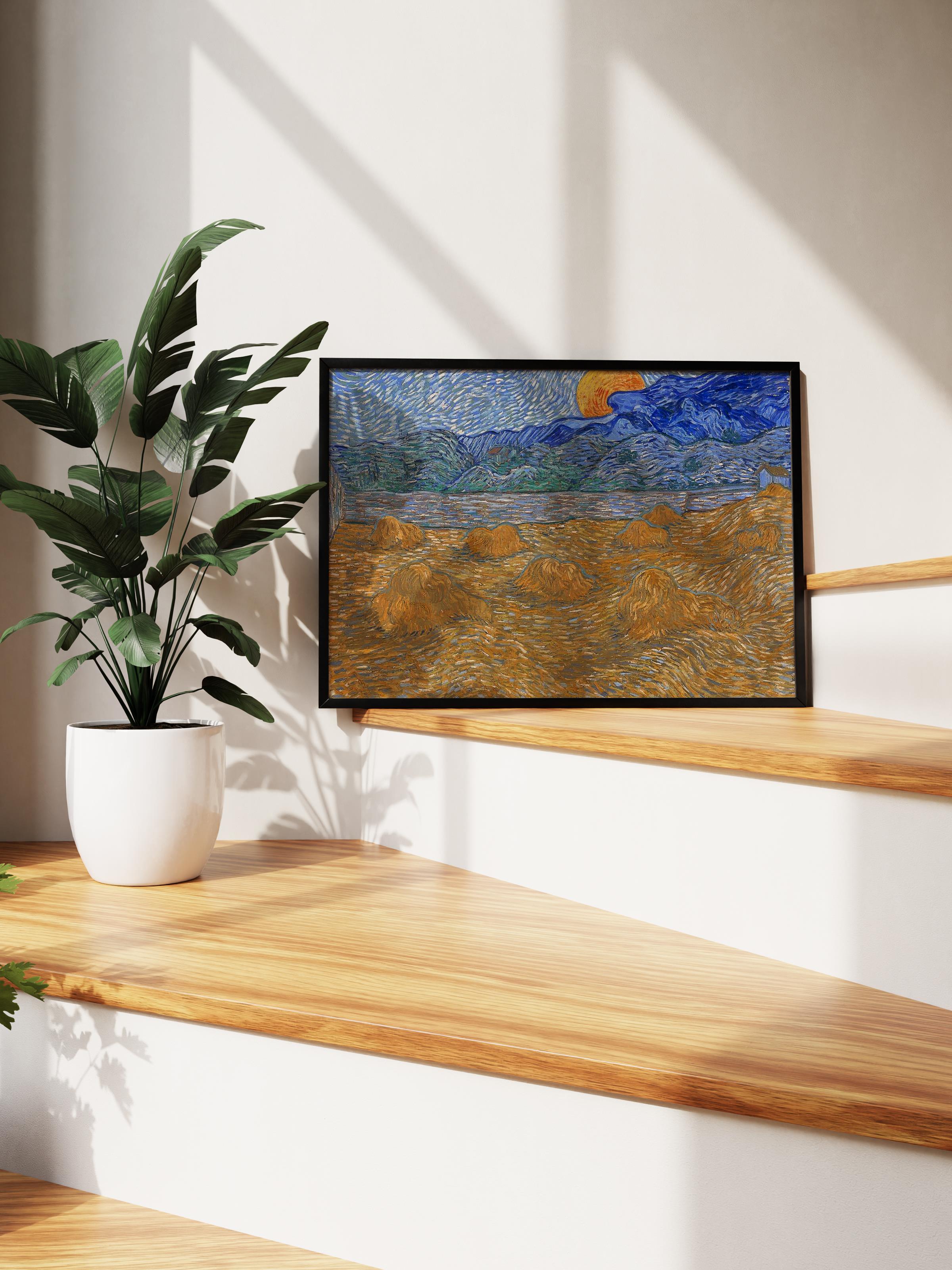 Van Gogh Poster No:58 Modern Sanat Poster - Sanat Dekor Serisi - Duvar Tablosu, HD Baskı