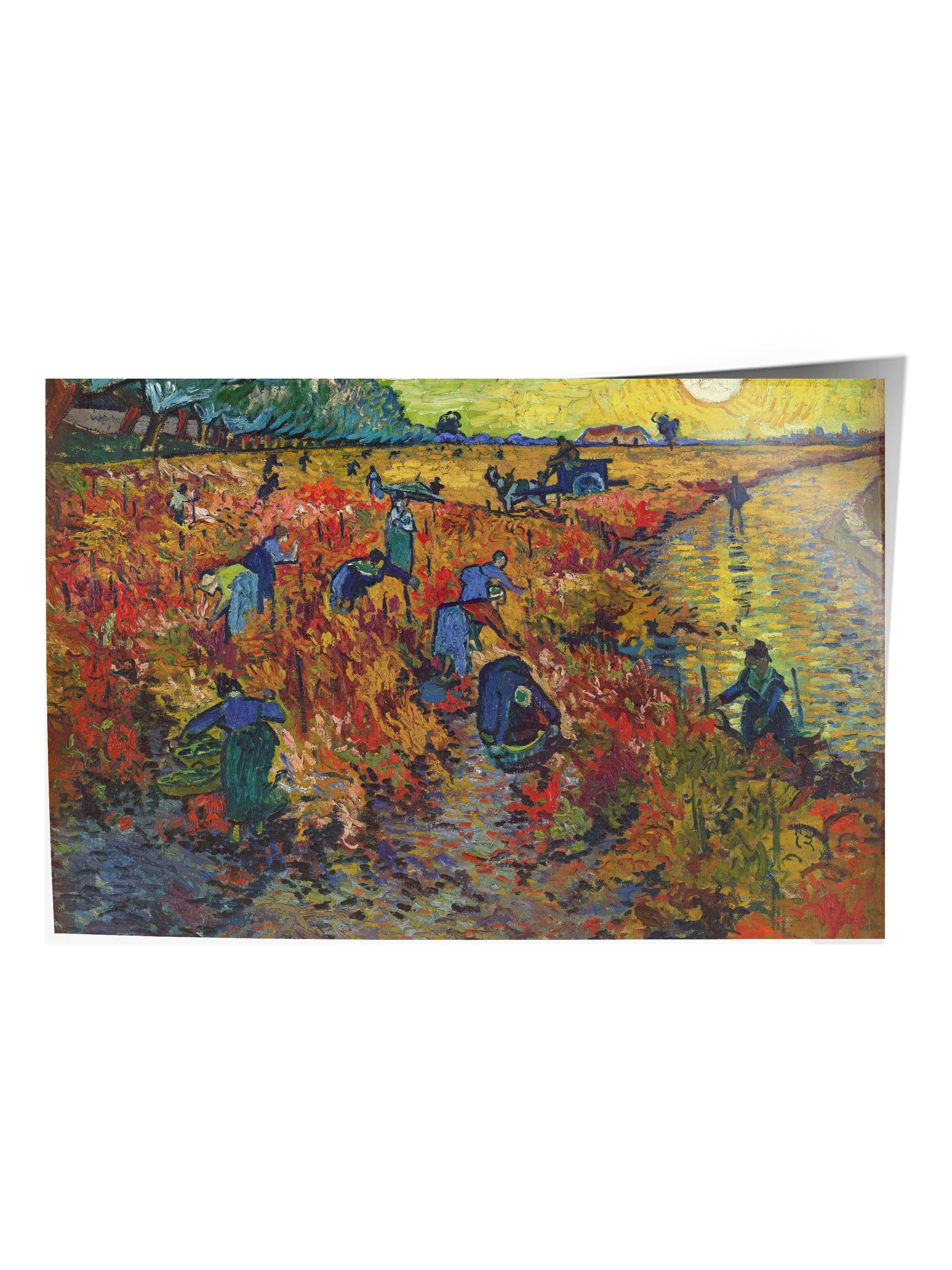 Van Gogh Poster No:59 Modern Sanat Poster - Sanat Dekor Serisi - Duvar Tablosu, HD Baskı