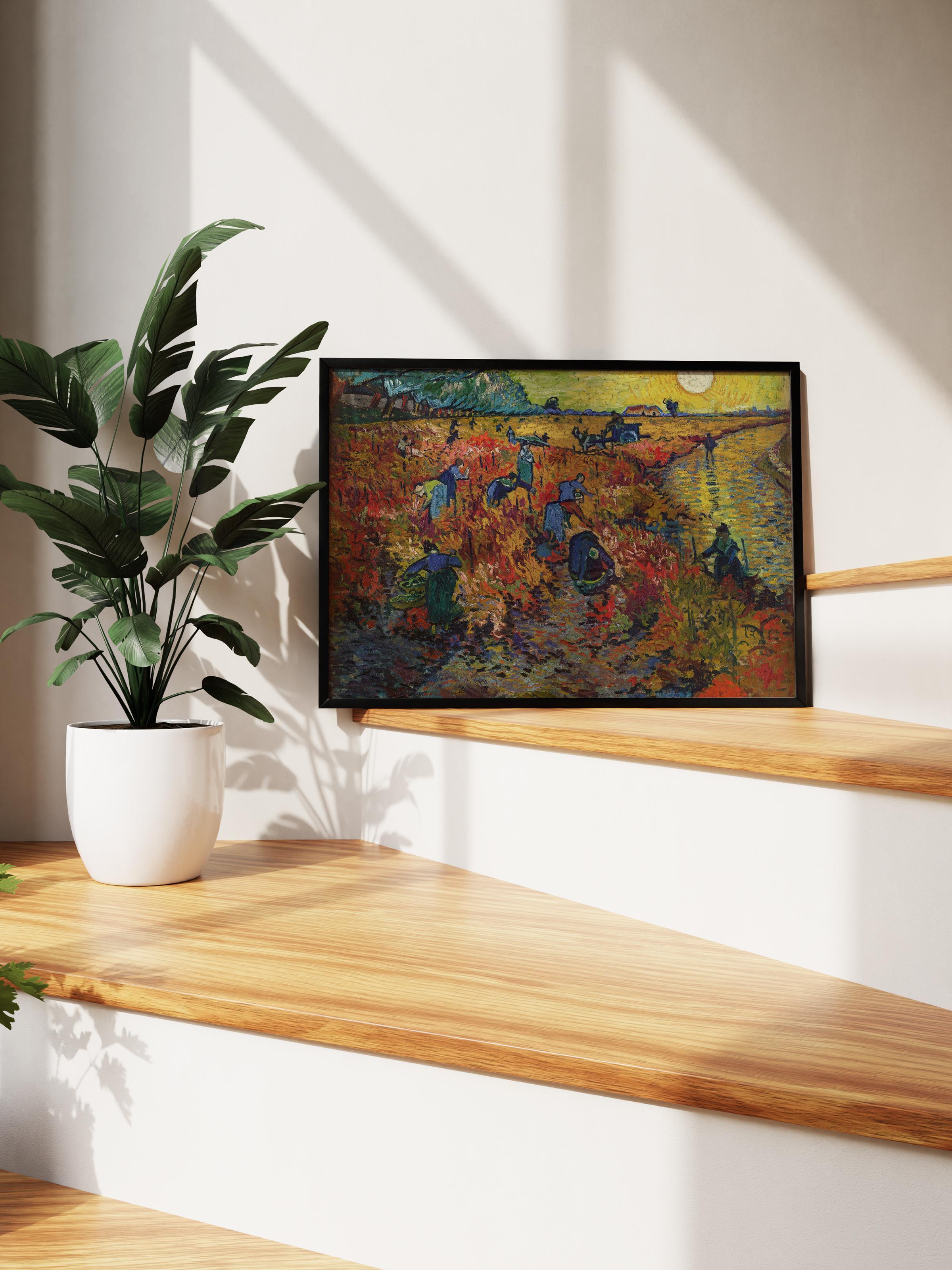 Van Gogh Poster No:59 Modern Sanat Poster - Sanat Dekor Serisi - Duvar Tablosu, HD Baskı
