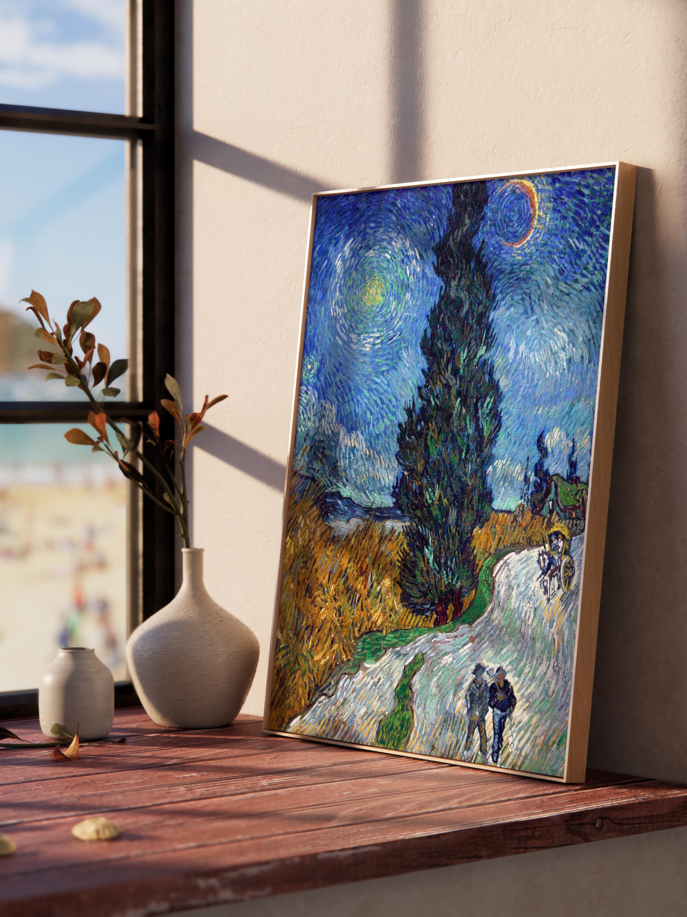 Van Gogh Poster No:6 Modern Sanat Poster - Sanat Dekor Serisi - Duvar Tablosu, HD Baskı