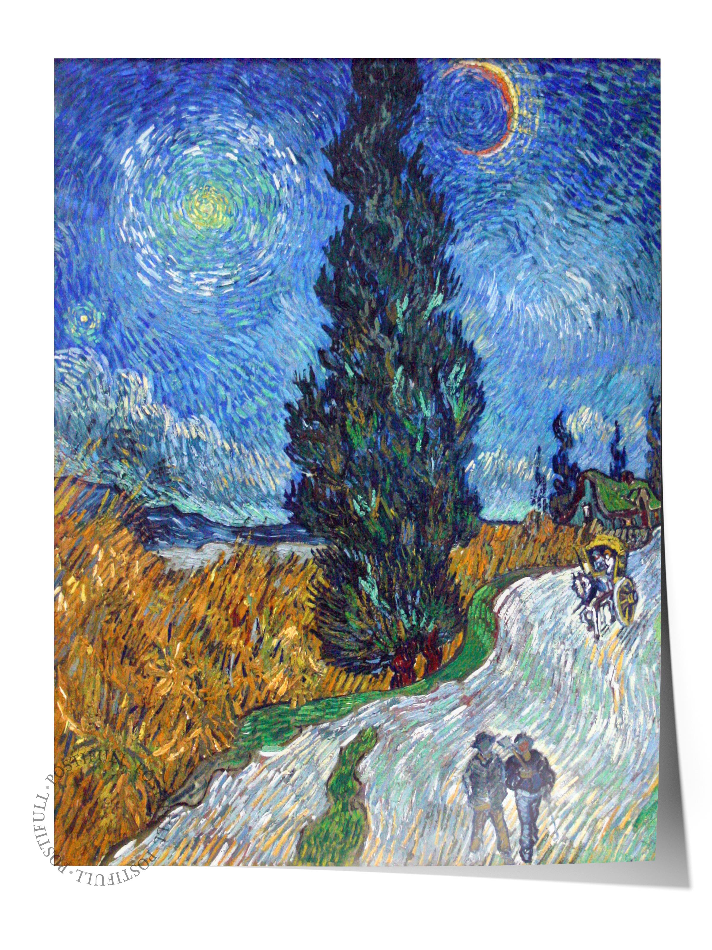 Van Gogh Poster No:6 Modern Sanat Poster - Sanat Dekor Serisi - Duvar Tablosu, HD Baskı