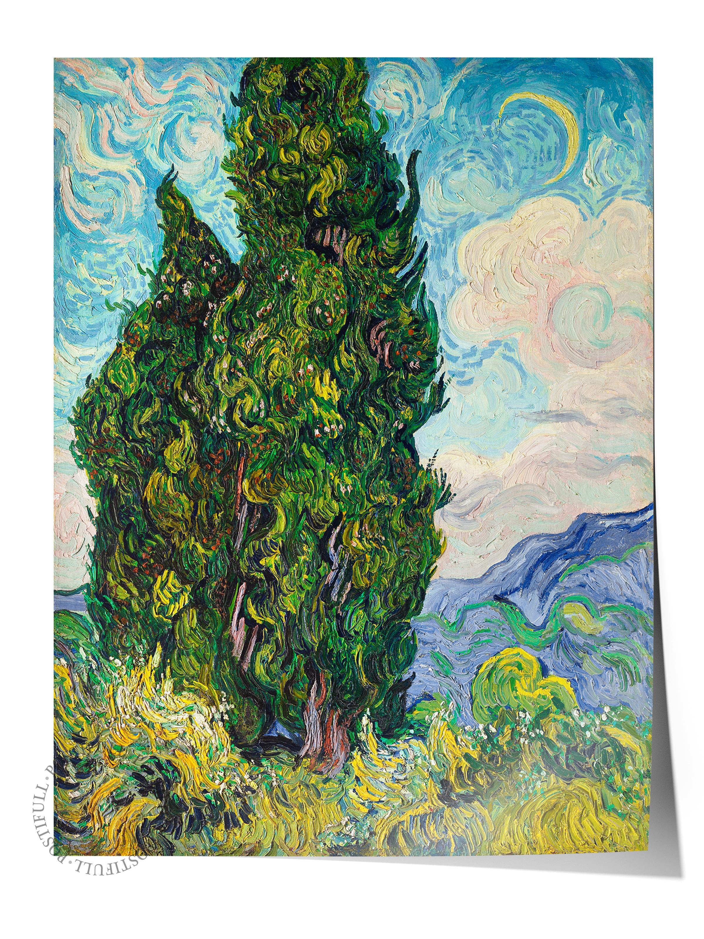 Van Gogh Poster No:67 Modern Sanat Poster - Sanat Dekor Serisi - Duvar Tablosu, HD Baskı