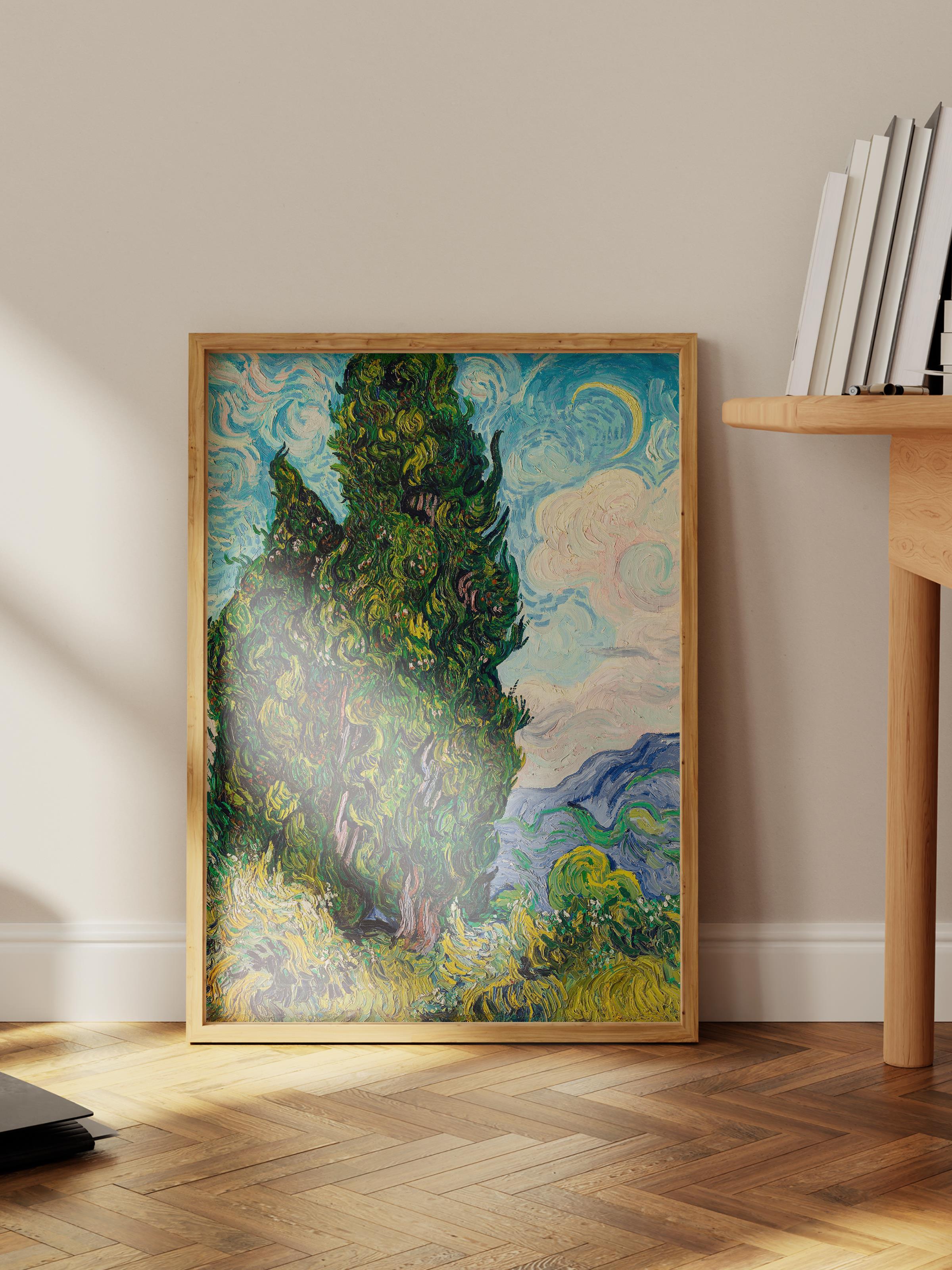 Van Gogh Poster No:67 Modern Sanat Poster - Sanat Dekor Serisi - Duvar Tablosu, HD Baskı