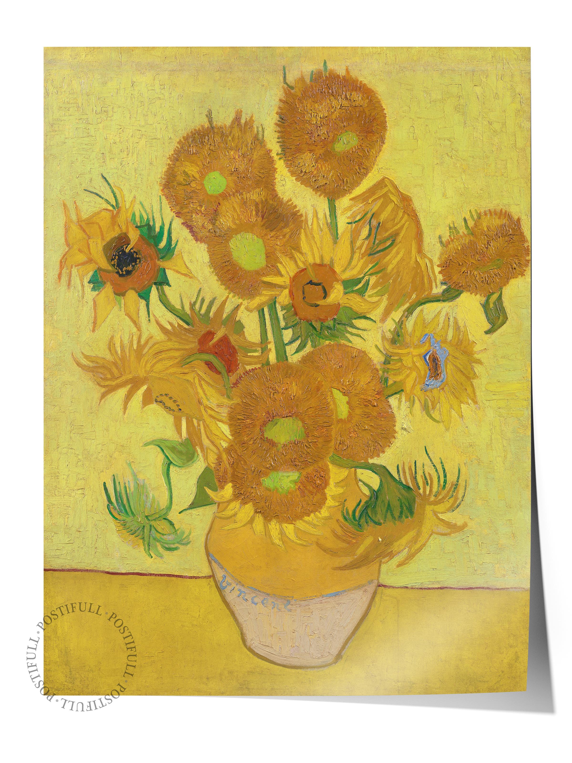 Van Gogh Poster No:8 Modern Sanat Poster - Sanat Dekor Serisi - Duvar Tablosu, HD Baskı