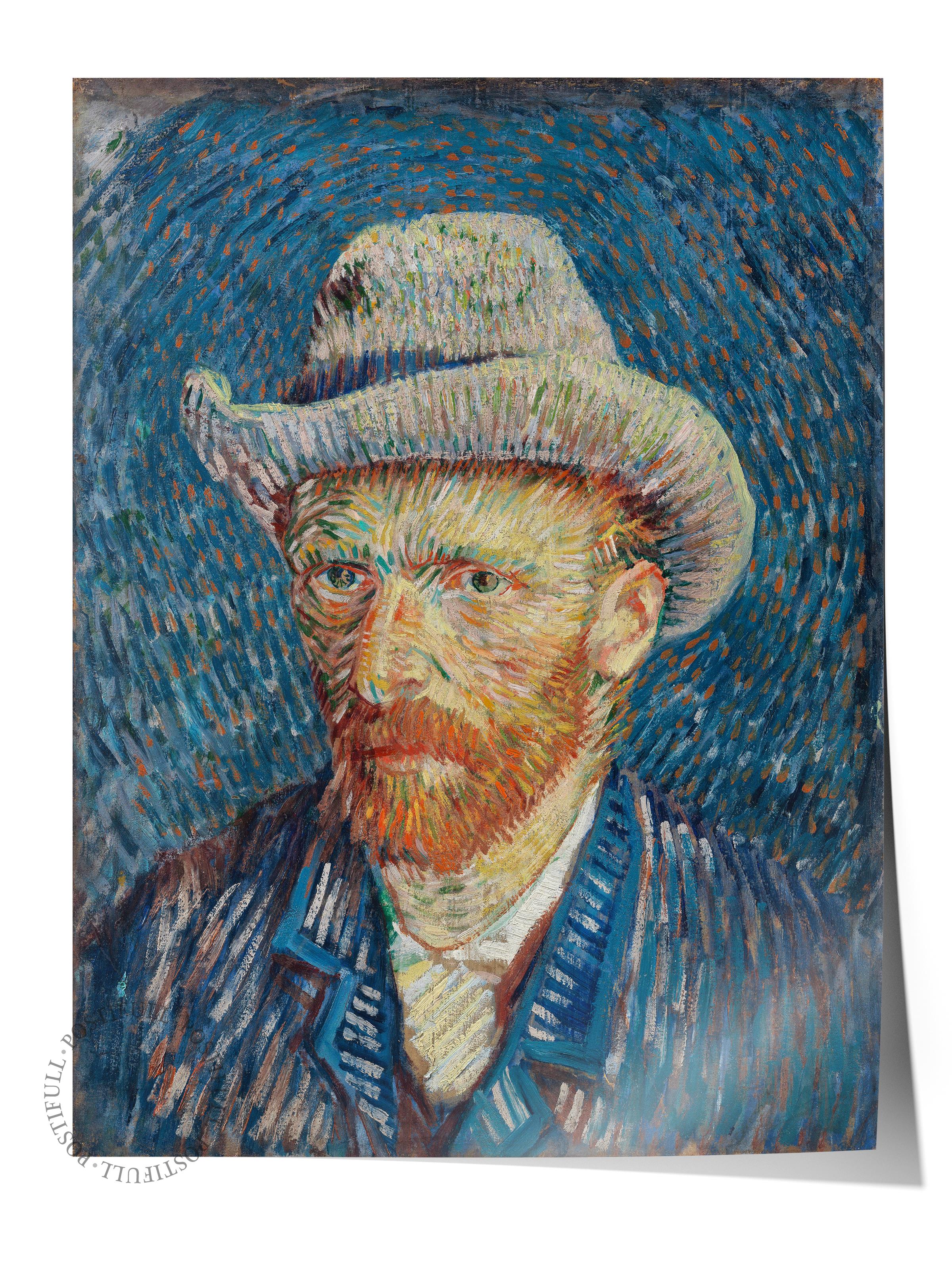 Van Gogh Poster No:9 Modern Sanat Poster - Sanat Dekor Serisi - Duvar Tablosu, HD Baskı