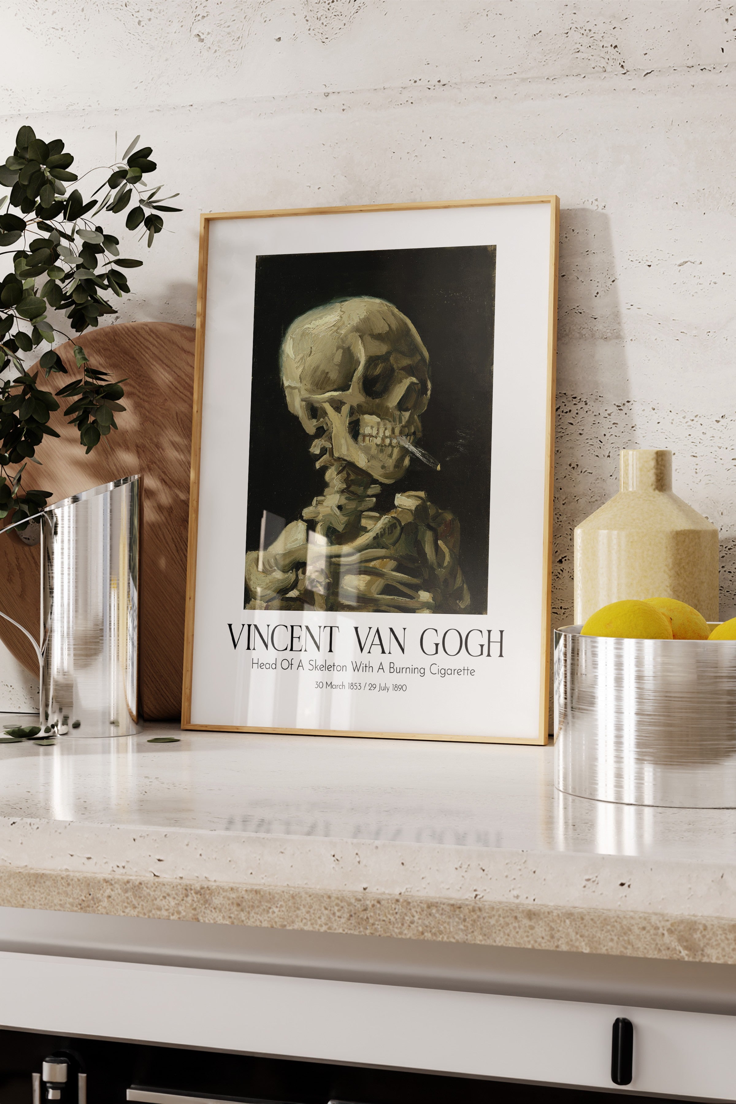 Vincent Van Gogh, Ahşap Çerçeveli Tablo, Sanat Serisi NO:110605