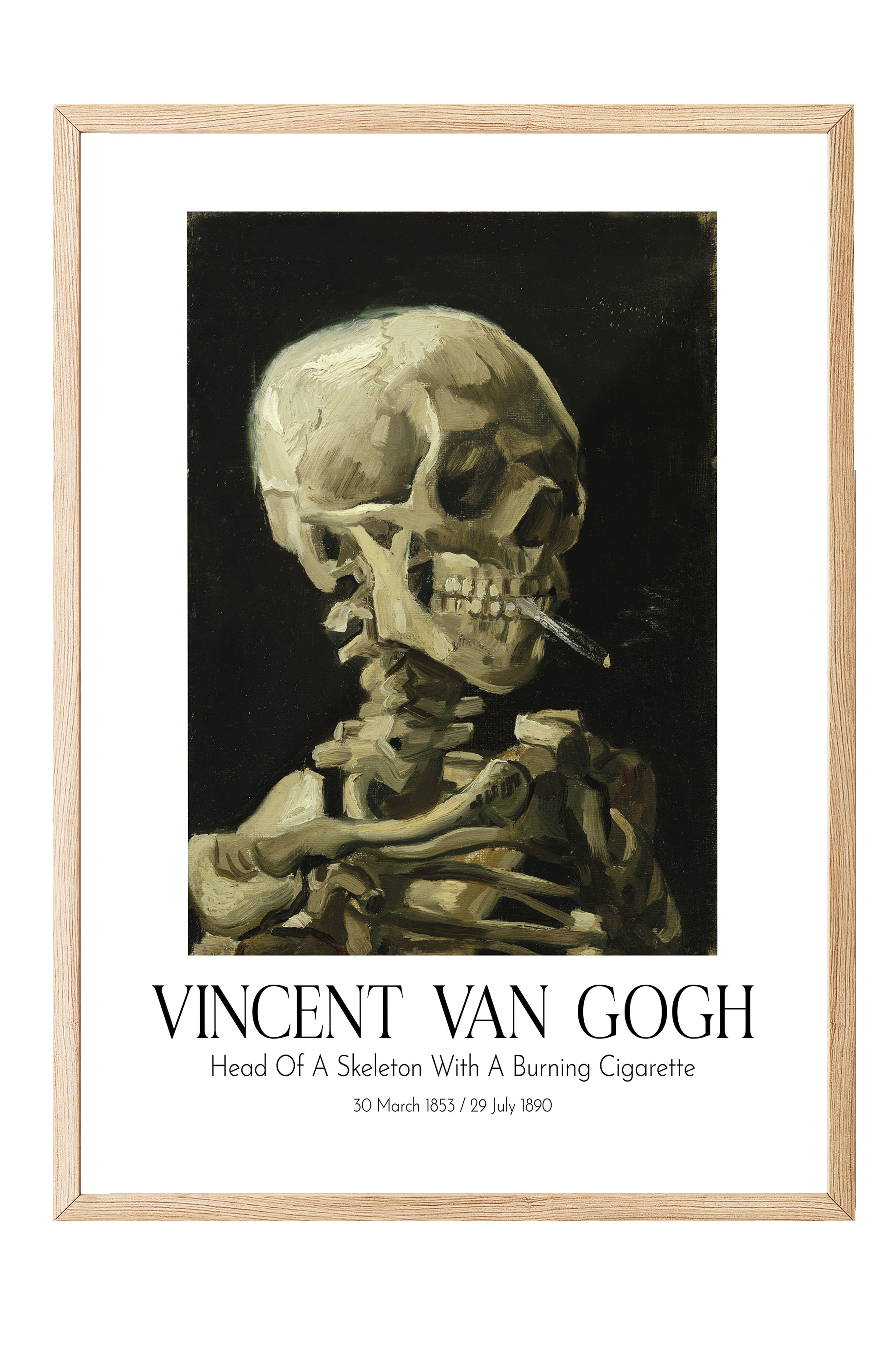 Vincent Van Gogh, Ahşap Çerçeveli Tablo, Sanat Serisi NO:110605