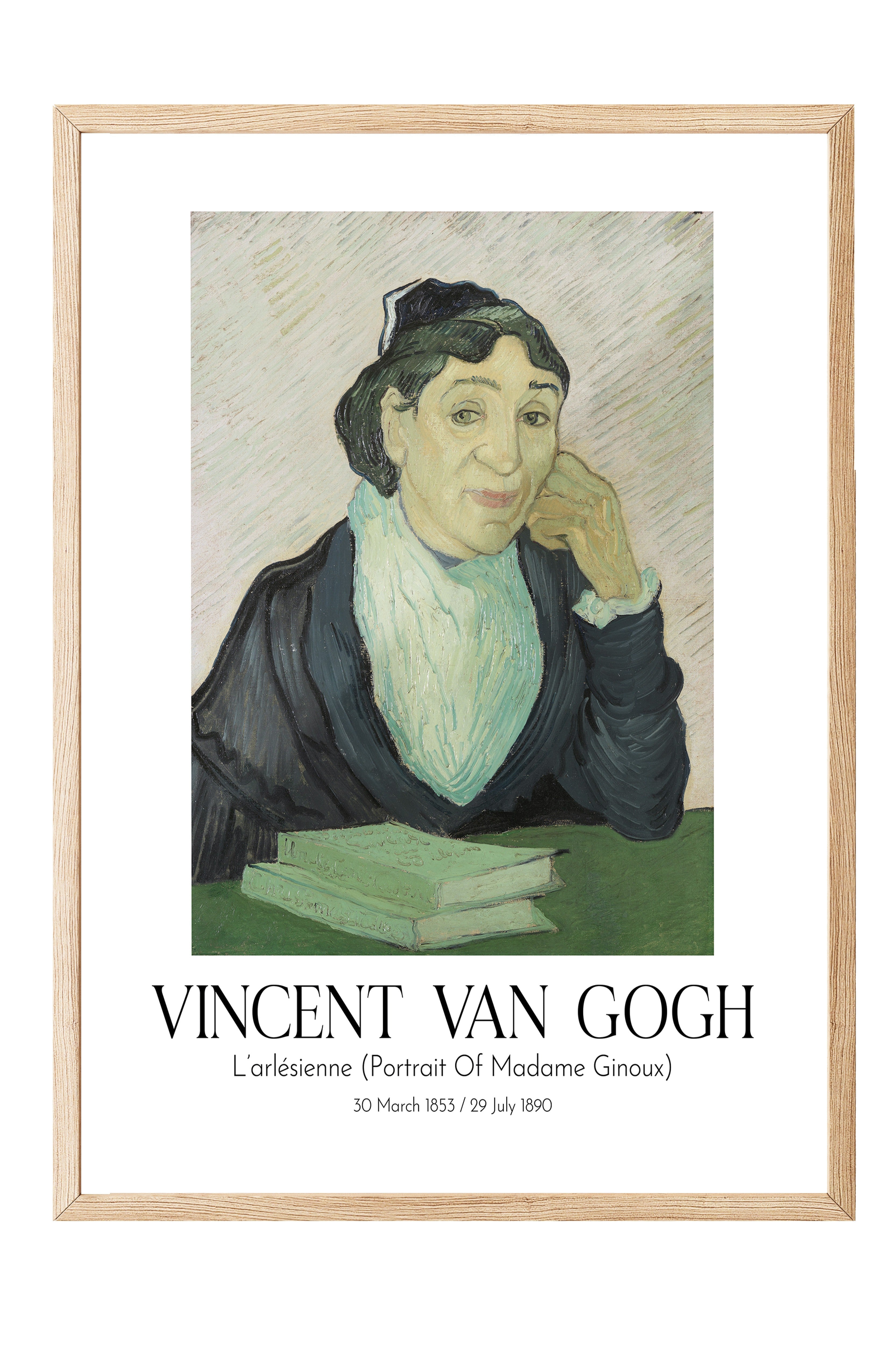 Vincent Van Gogh, Ahşap Çerçeveli Tablo, Sanat Serisi NO:110609