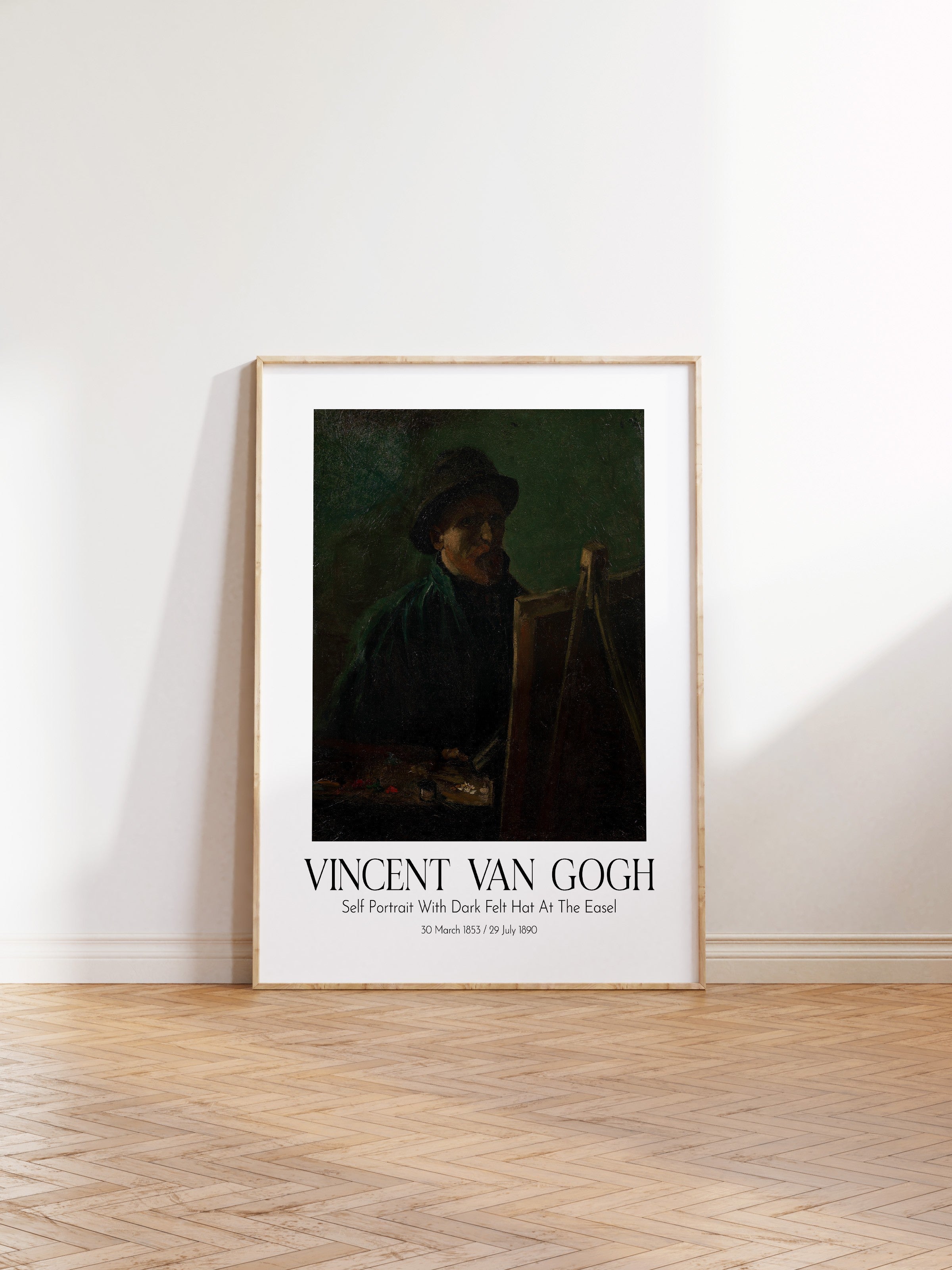Vincent Van Gogh, Ahşap Çerçeveli Tablo, Sanat Serisi NO:110620