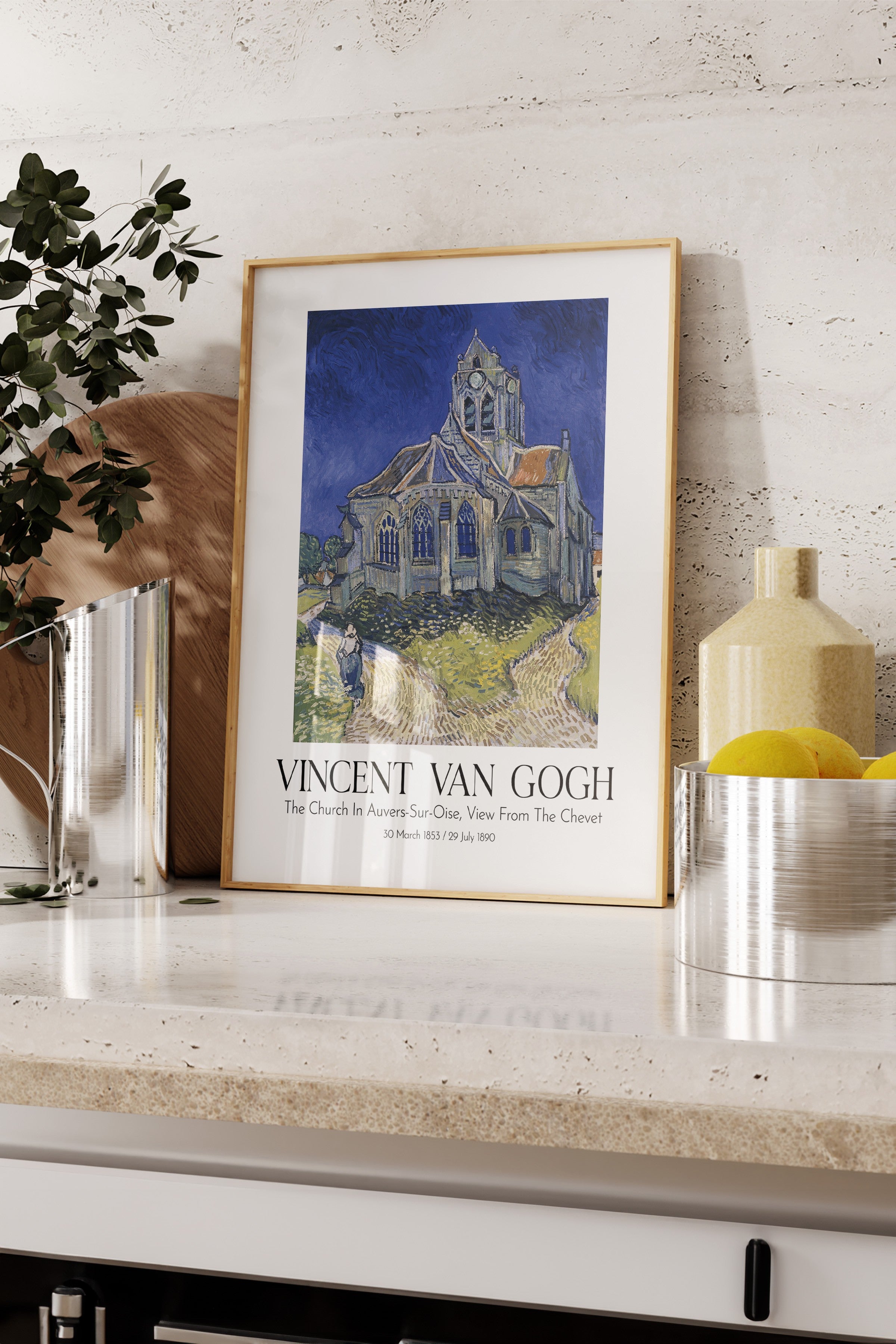 Vincent Van Gogh, Ahşap Çerçeveli Tablo, Sanat Serisi NO:110622