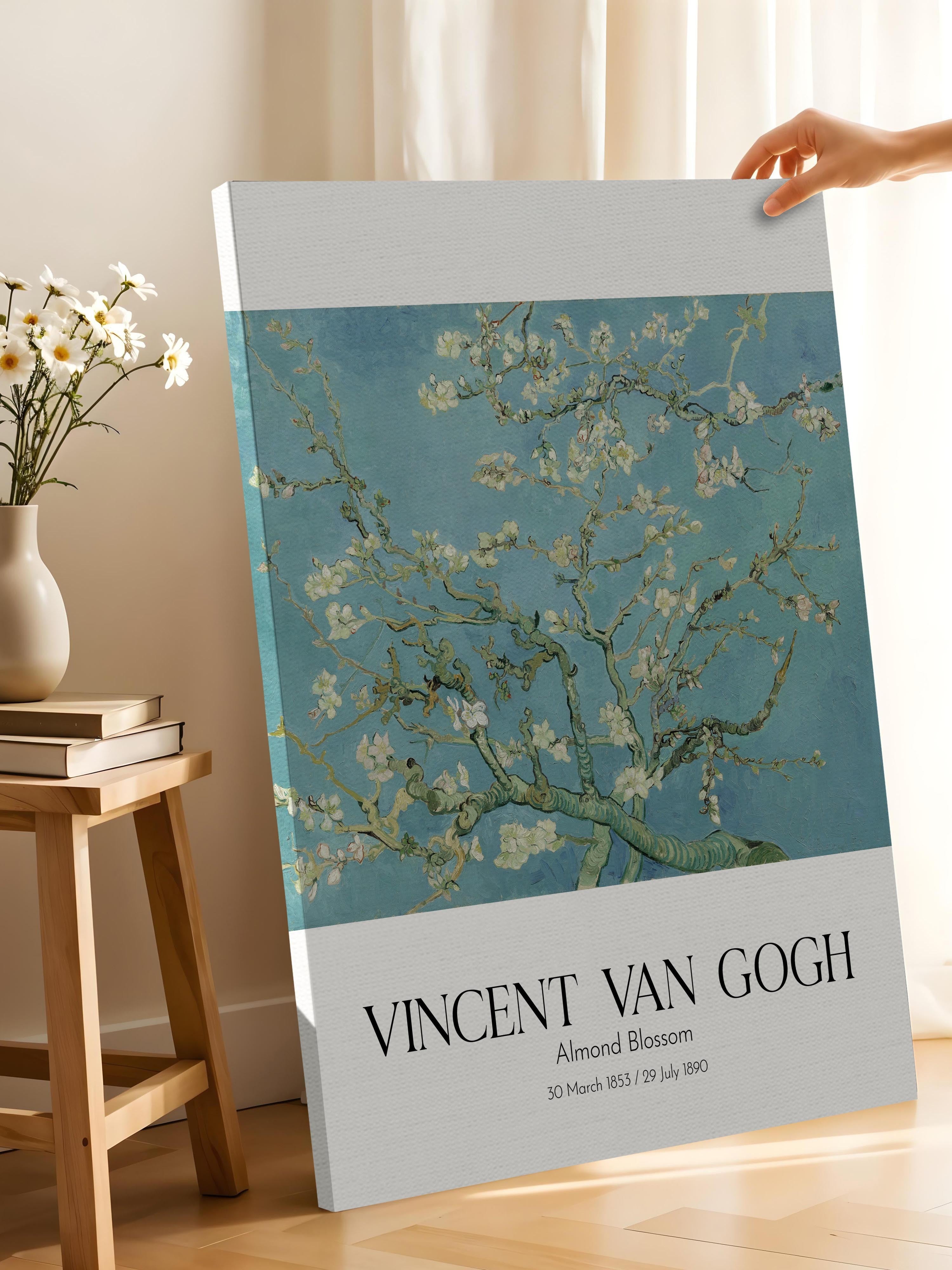 Vincent Van Gogh - Almond Blossom, Kanvas Tablo, Sanat Serisi NO:110593