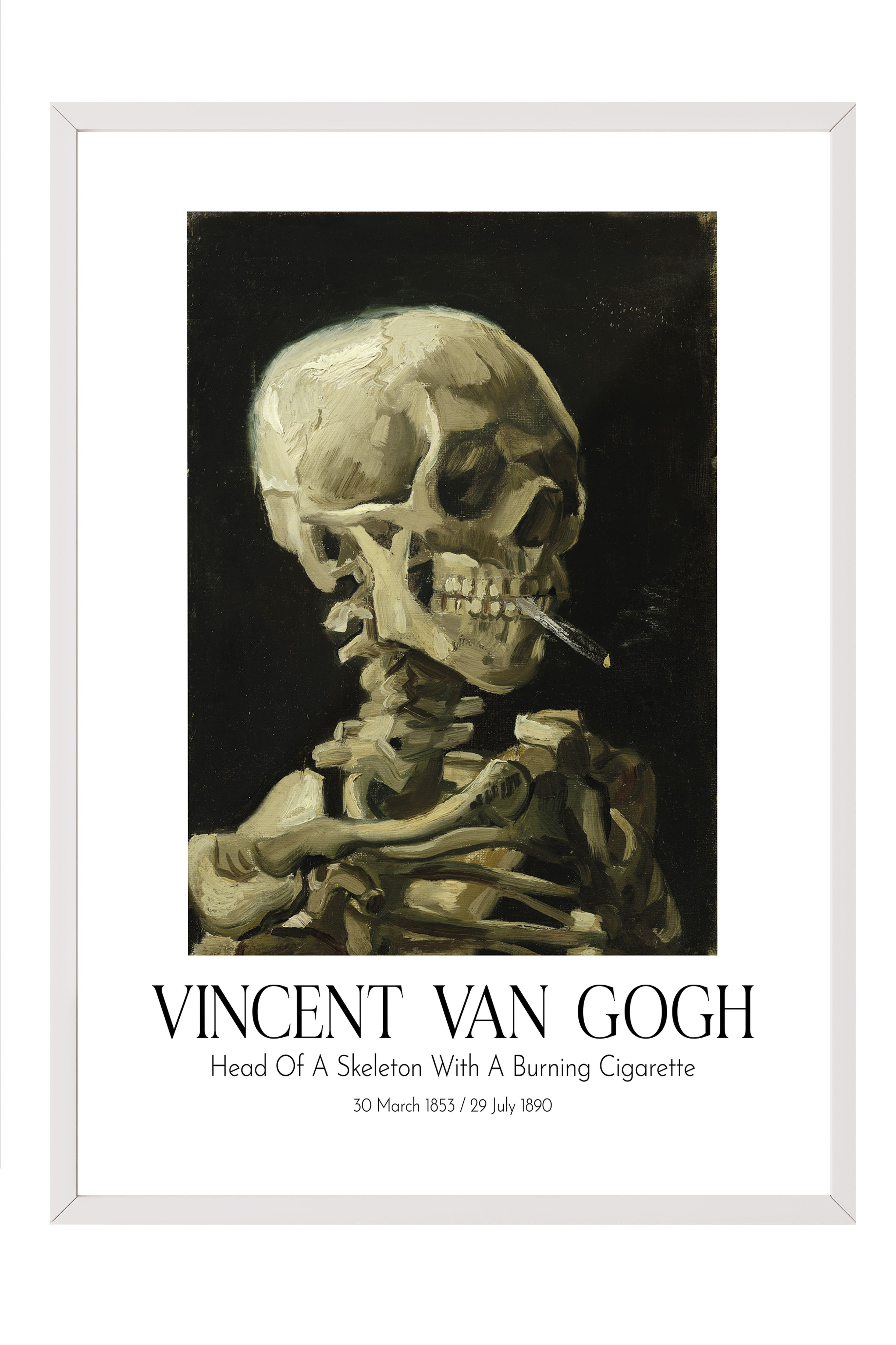 Vincent Van Gogh, Beyaz Çerçeveli Tablo, Sanat Serisi NO:110605