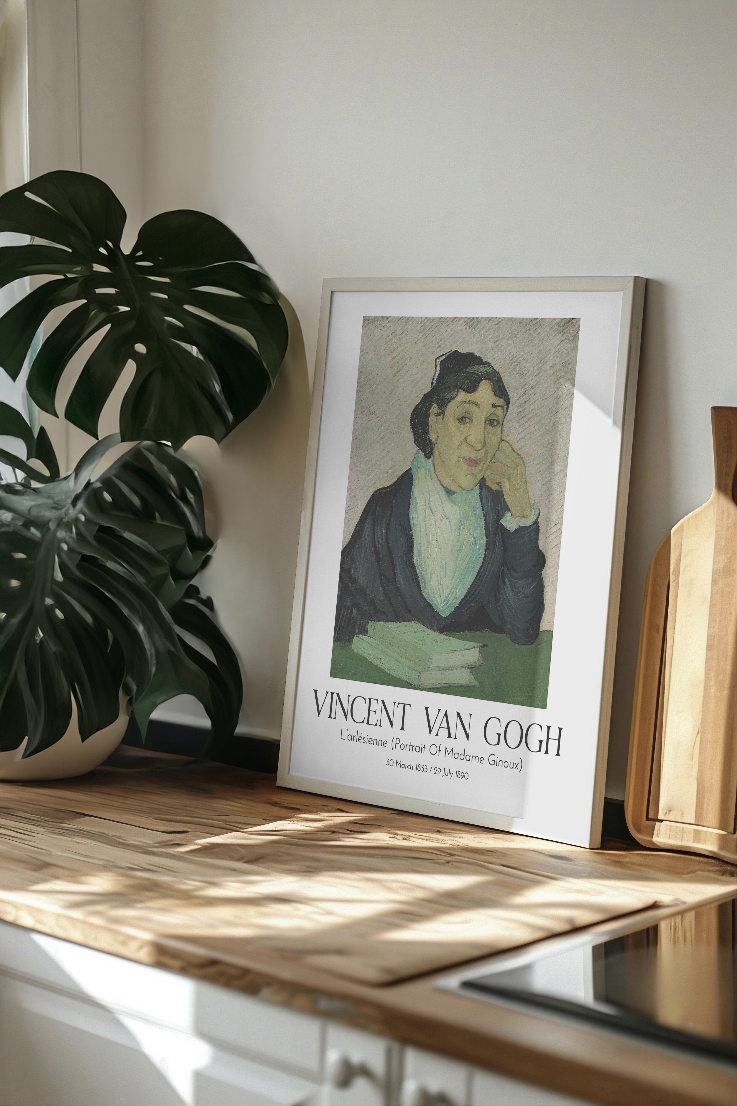Vincent Van Gogh, Beyaz Çerçeveli Tablo, Sanat Serisi NO:110609