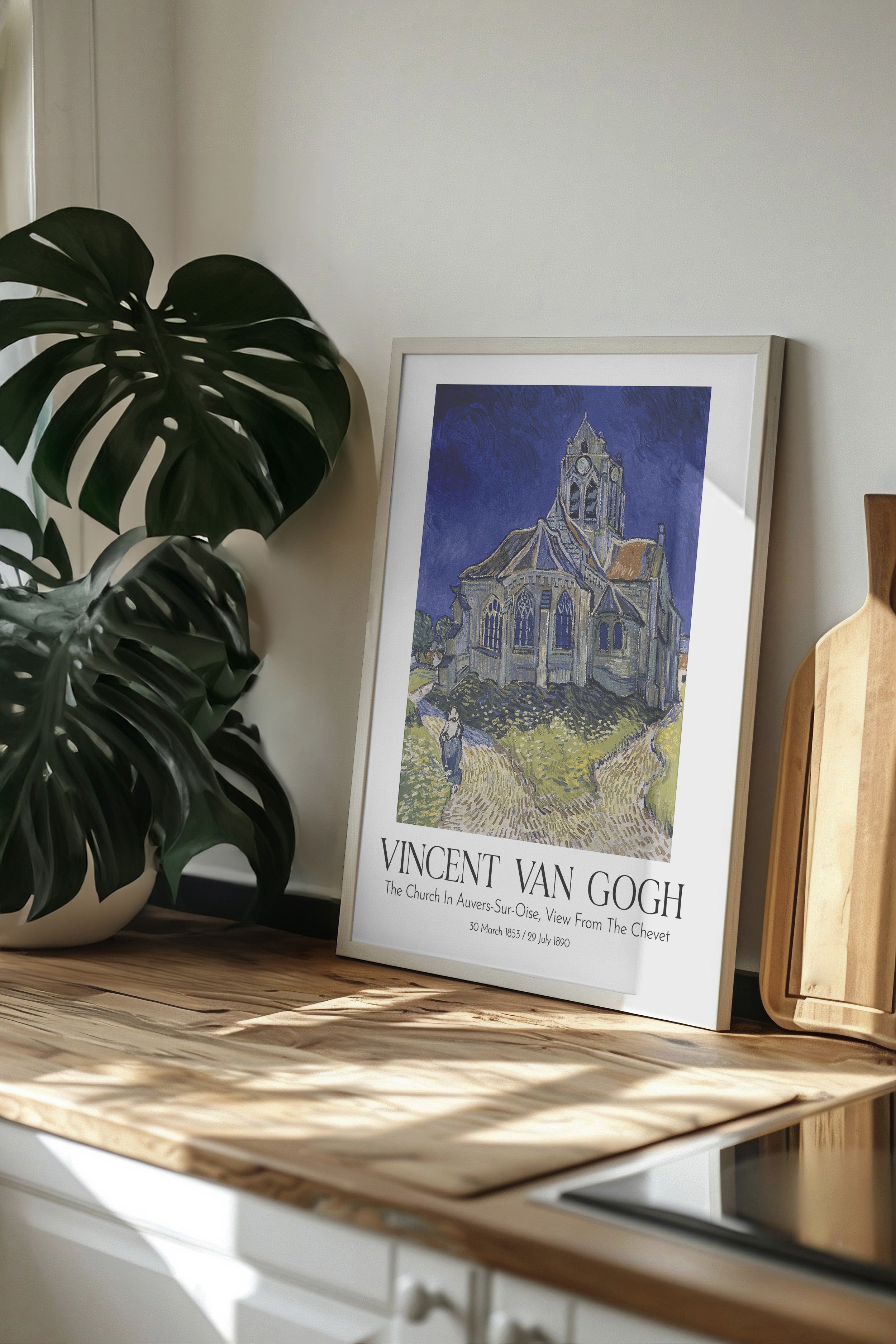 Vincent Van Gogh, Beyaz Çerçeveli Tablo, Sanat Serisi NO:110622