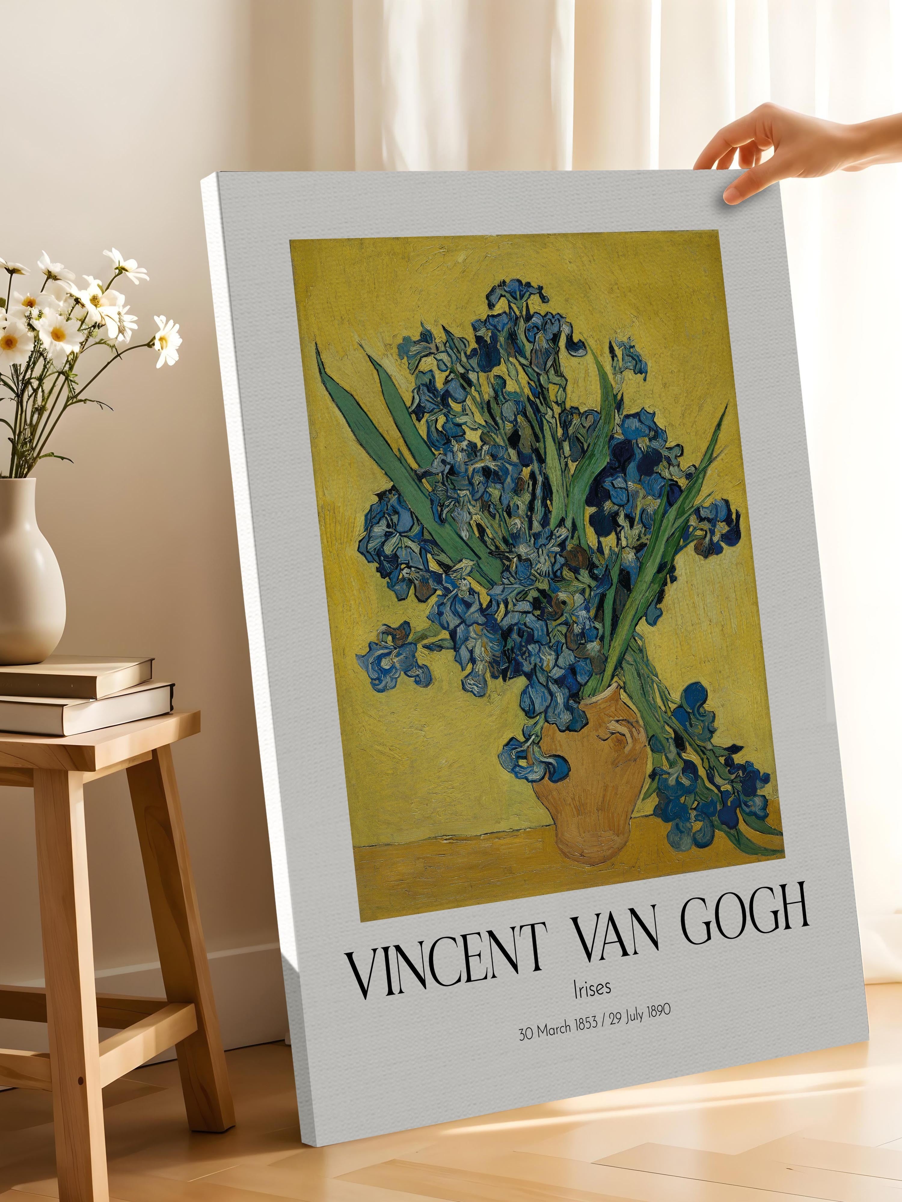 Vincent Van Gogh - Irises, Kanvas Tablo, Sanat Serisi NO:110606