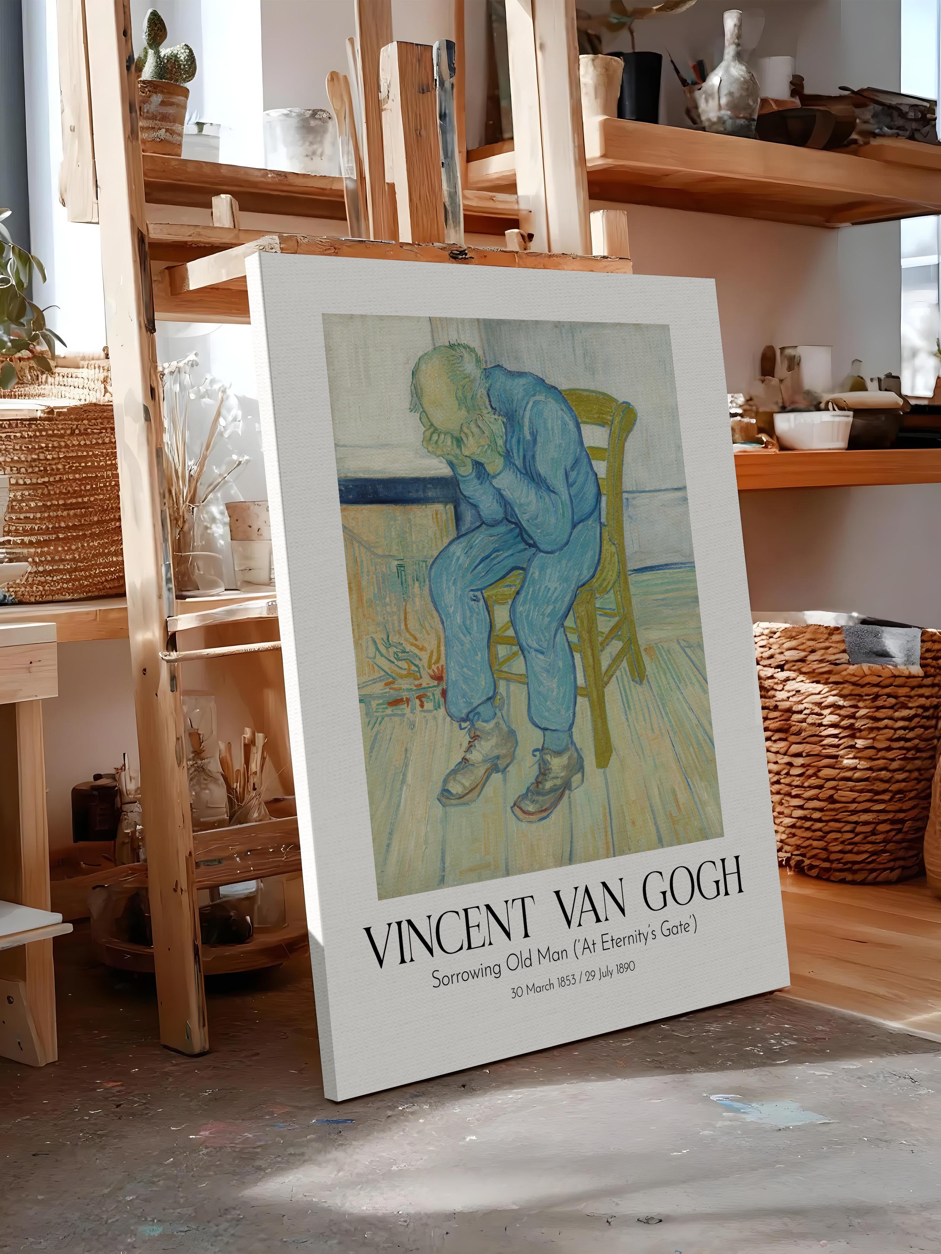 Vincent Van Gogh, Kanvas Tablo, Sanat Serisi NO:110616
