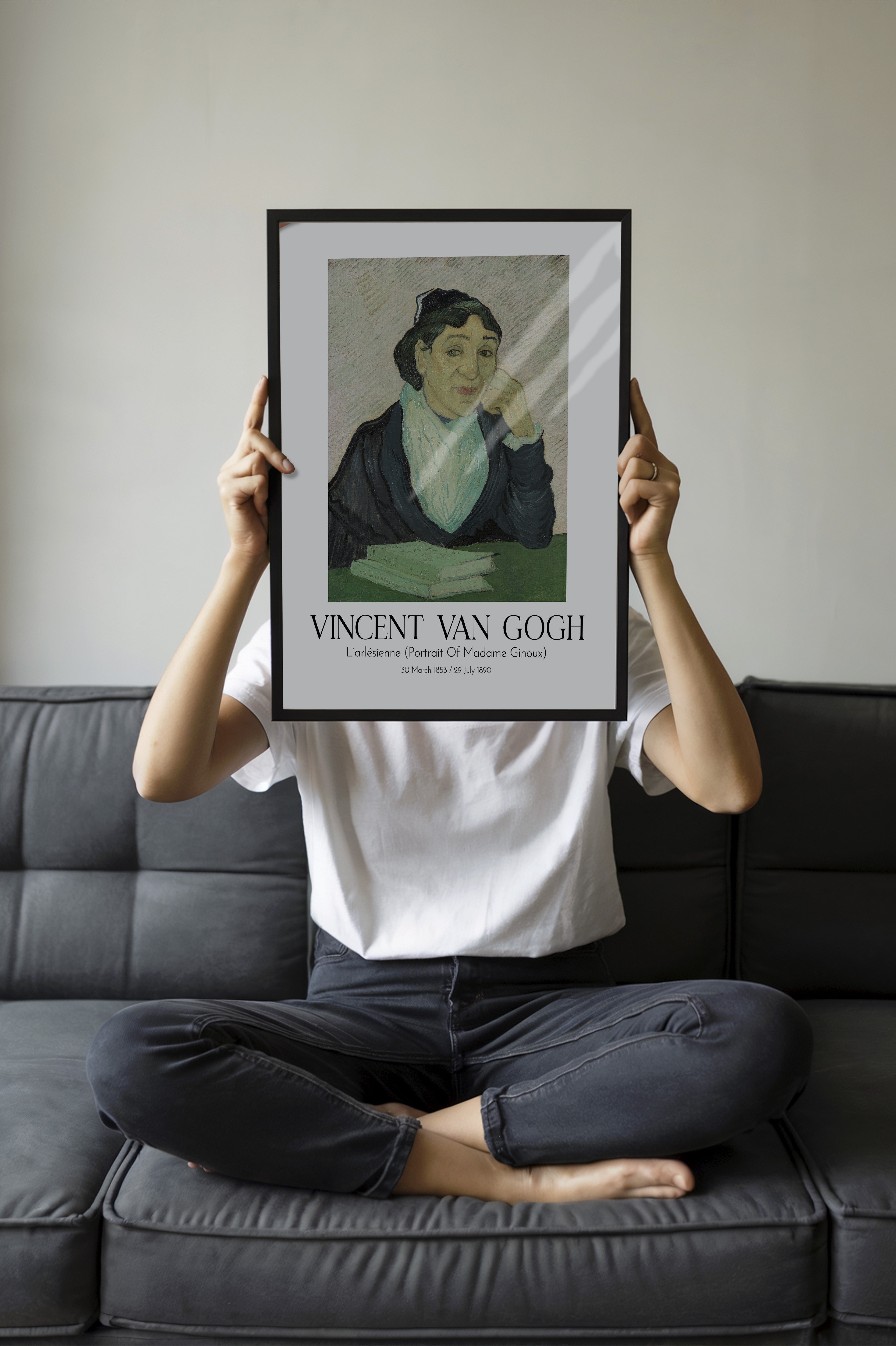 Vincent Van Gogh, Siyah Çerçeveli Tablo, Sanat Serisi NO:110609