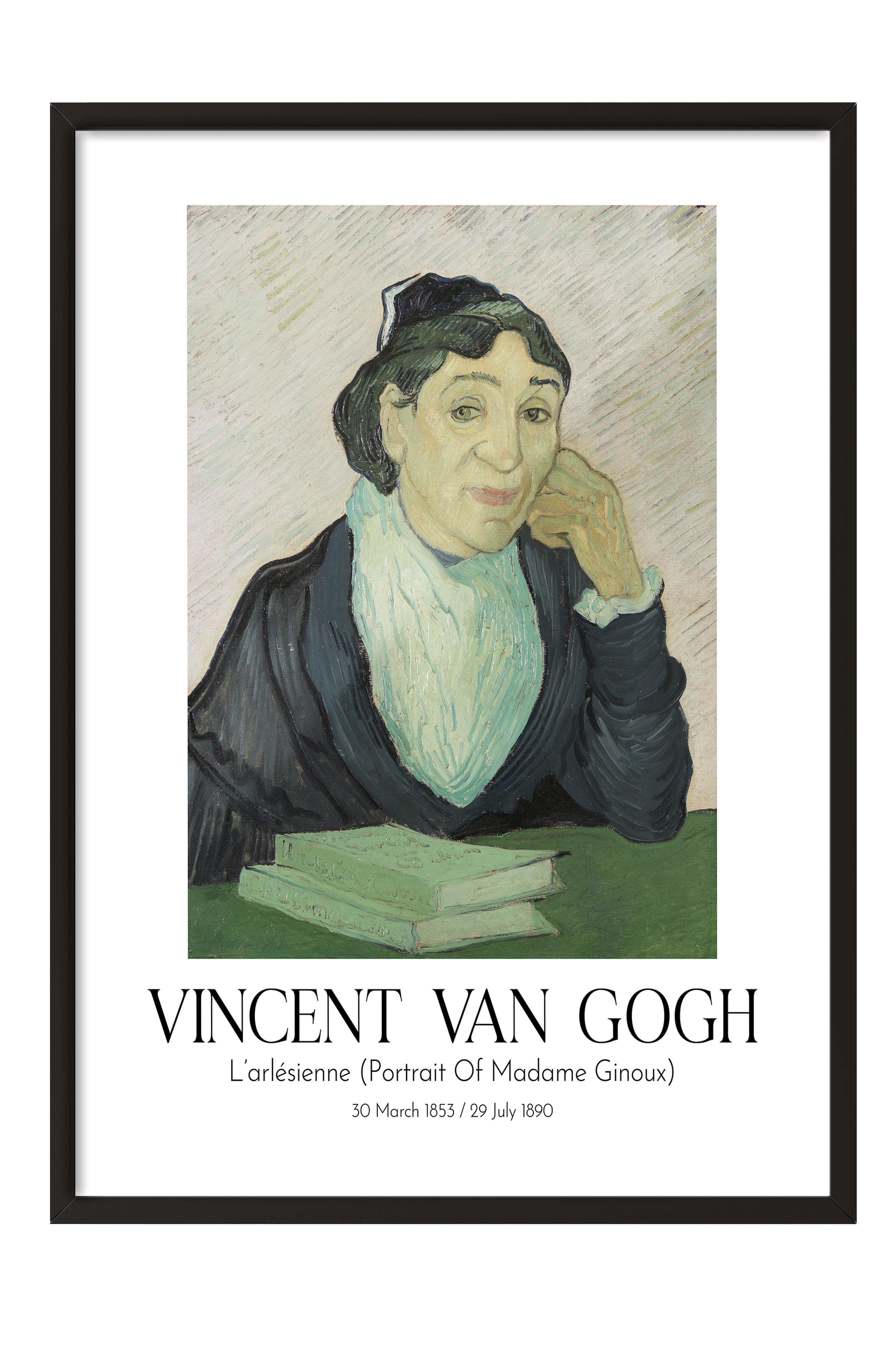 Vincent Van Gogh, Siyah Çerçeveli Tablo, Sanat Serisi NO:110609
