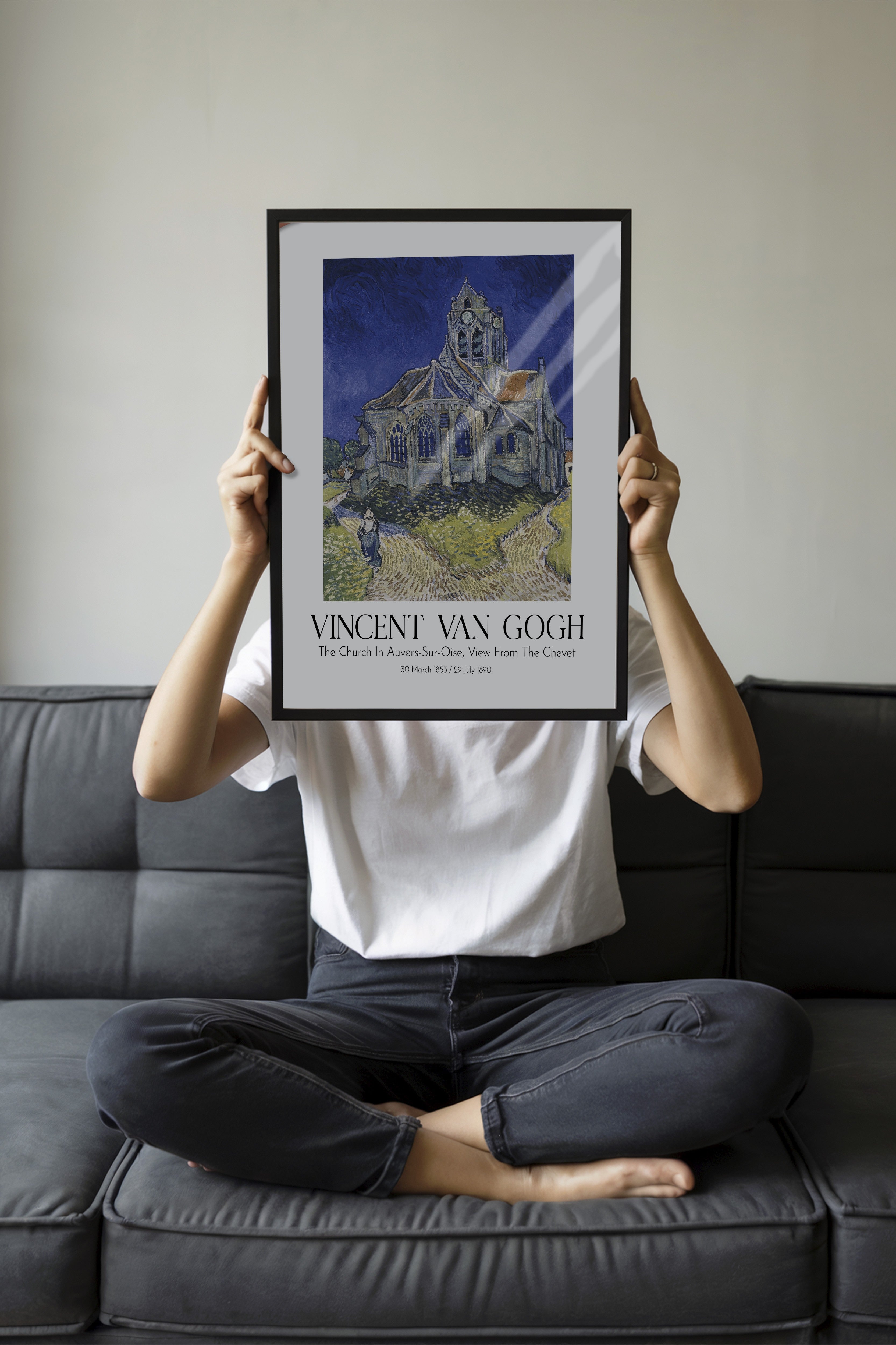 Vincent Van Gogh, Siyah Çerçeveli Tablo, Sanat Serisi NO:110622