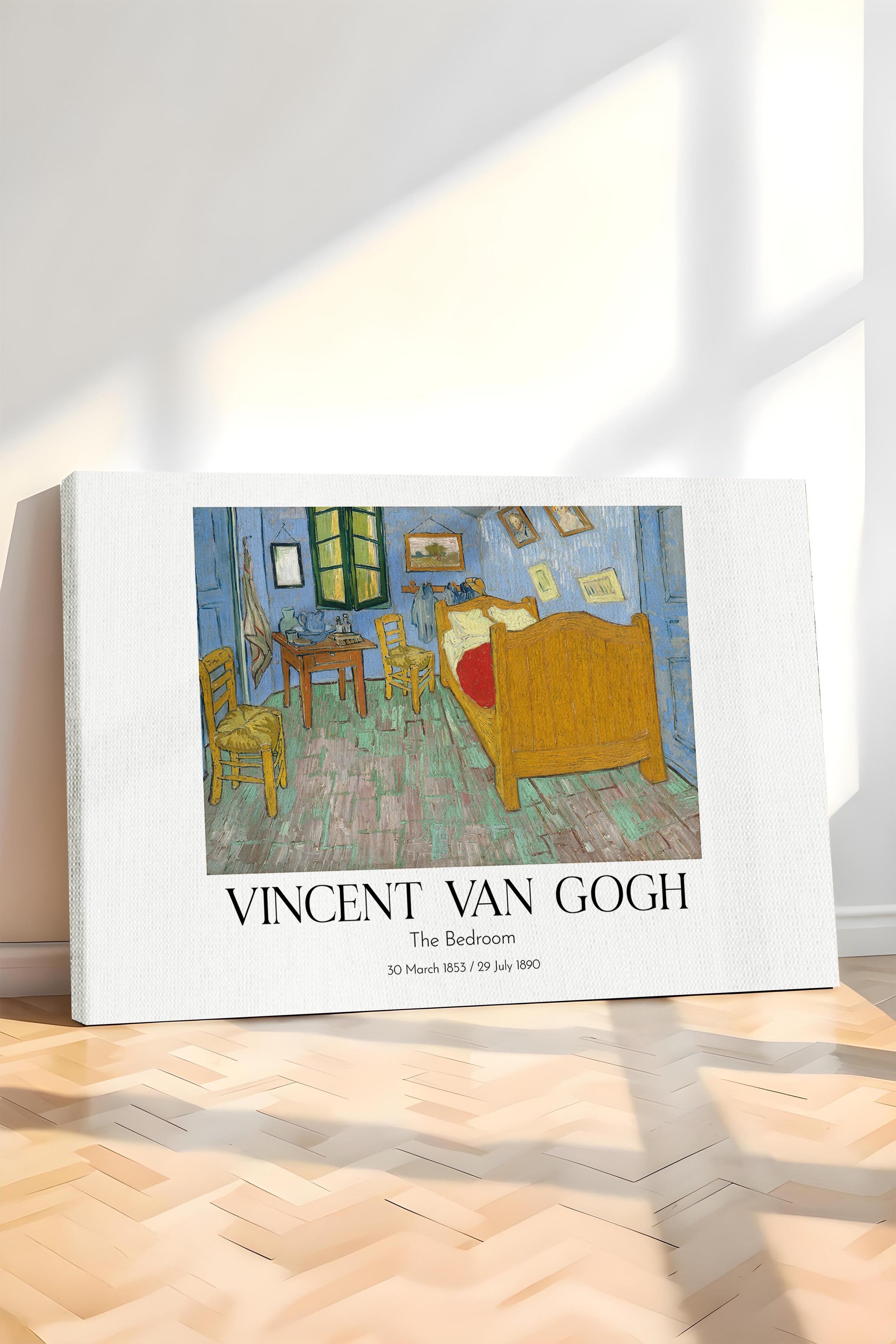 Vincent Van Gogh - The Bedroom, Kanvas Tablo, Sanat Serisi NO:110640