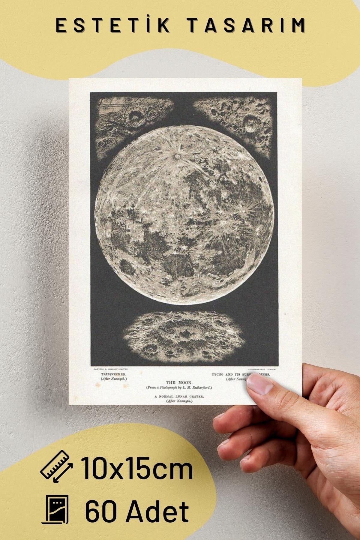 Vintage Retro Poster Seti - Kolaj Seti - Oda Ve Duvar Dekoru - Duvar Posteri - Yapışkanlı - 60 Adet