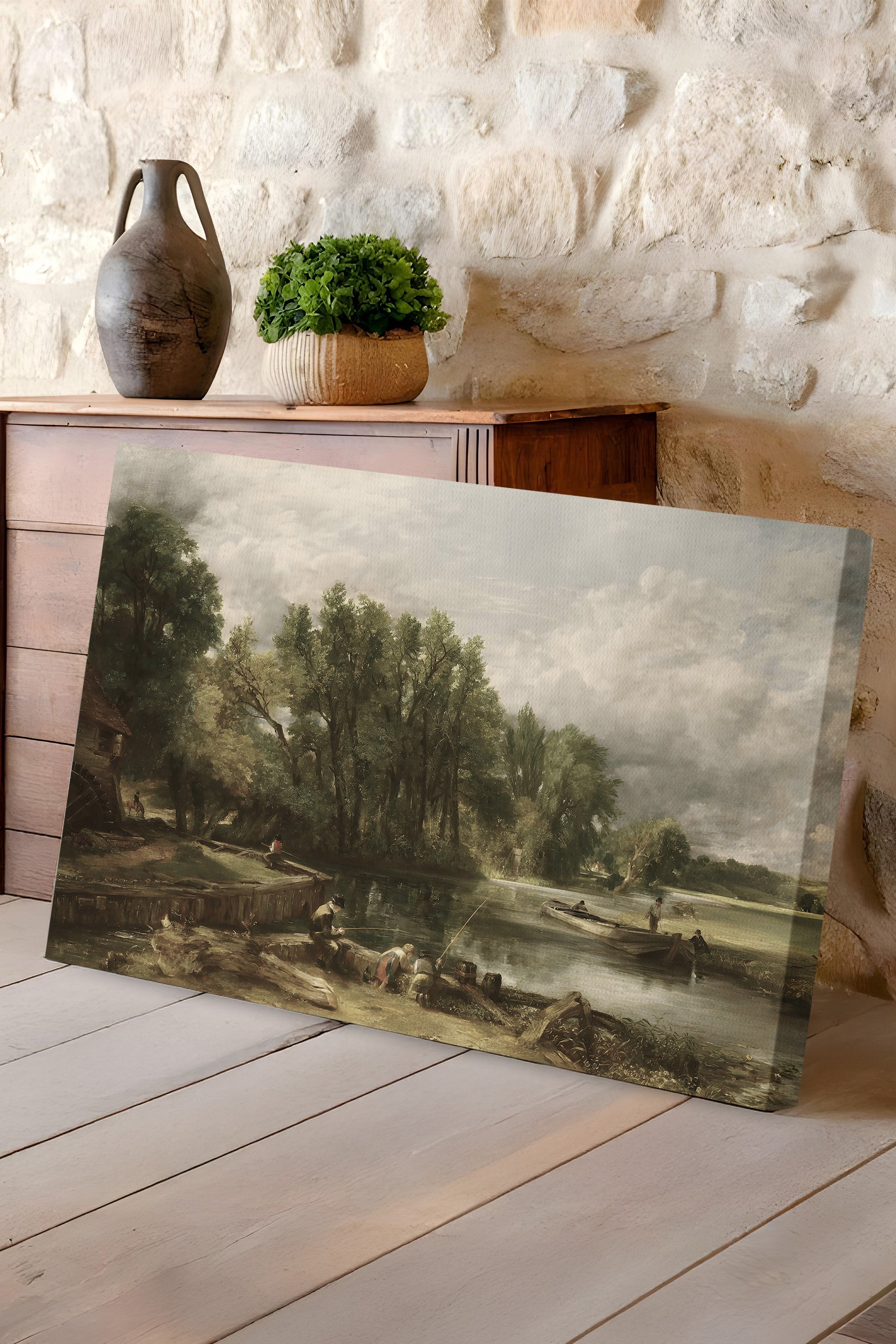 Vintage Tablo, Kanvas Tablo, Vintage Duvar Dekoru