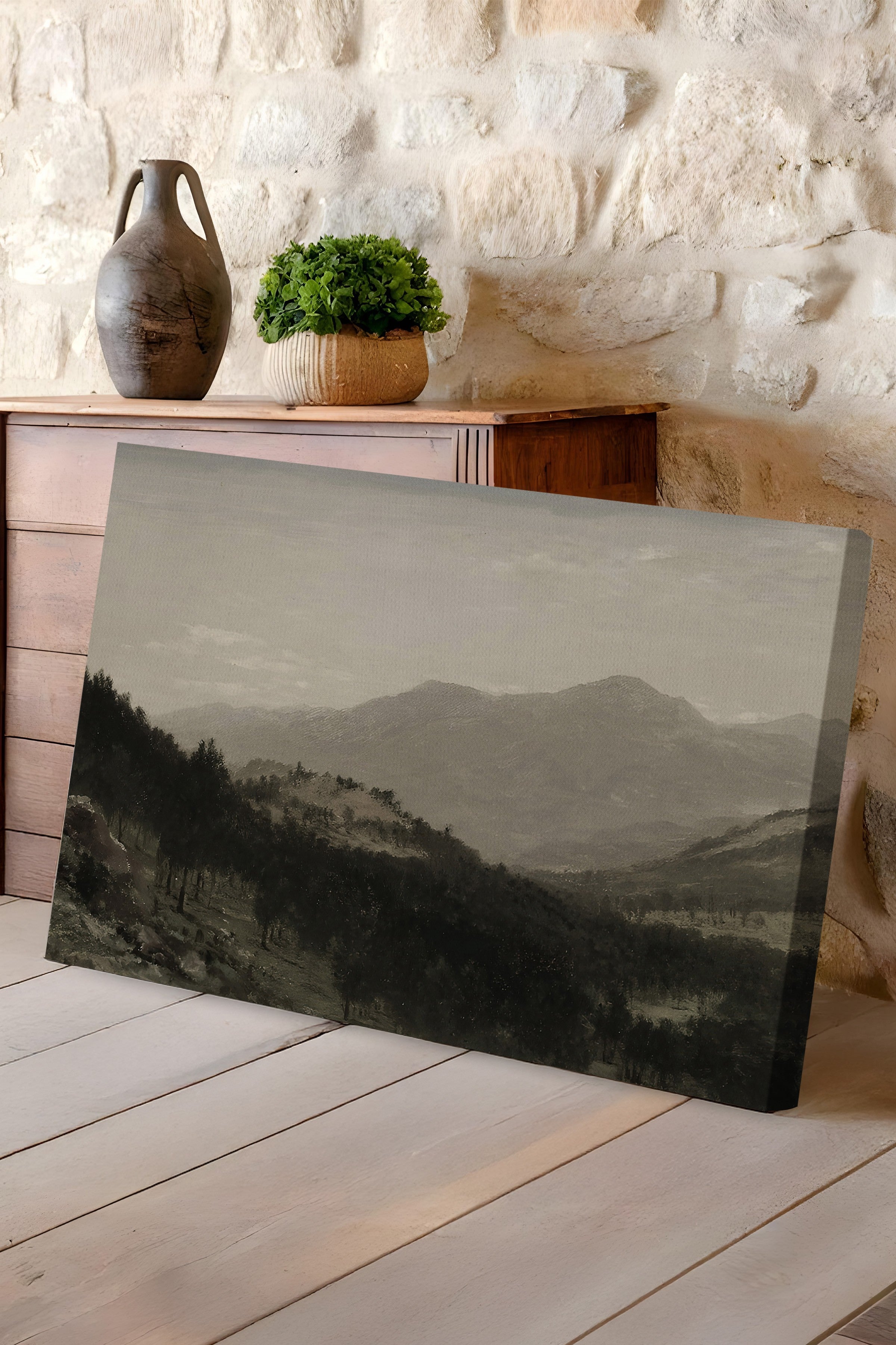 Vintage Tablo, Kanvas Tablo, Vintage Duvar Dekoru