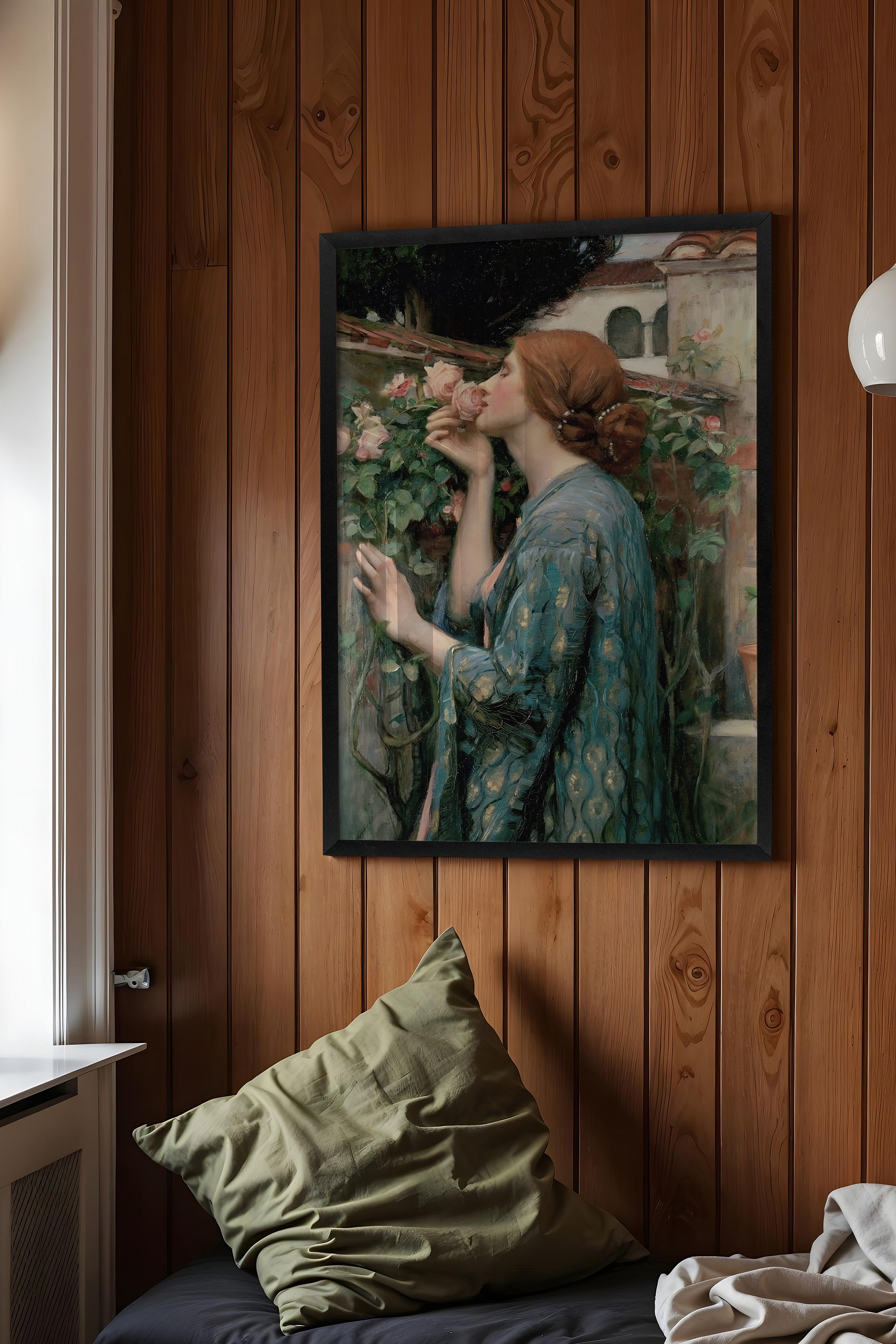 Vintage Tablo, Siyah Çerçeveli Poster, Vintage Duvar Dekoru
