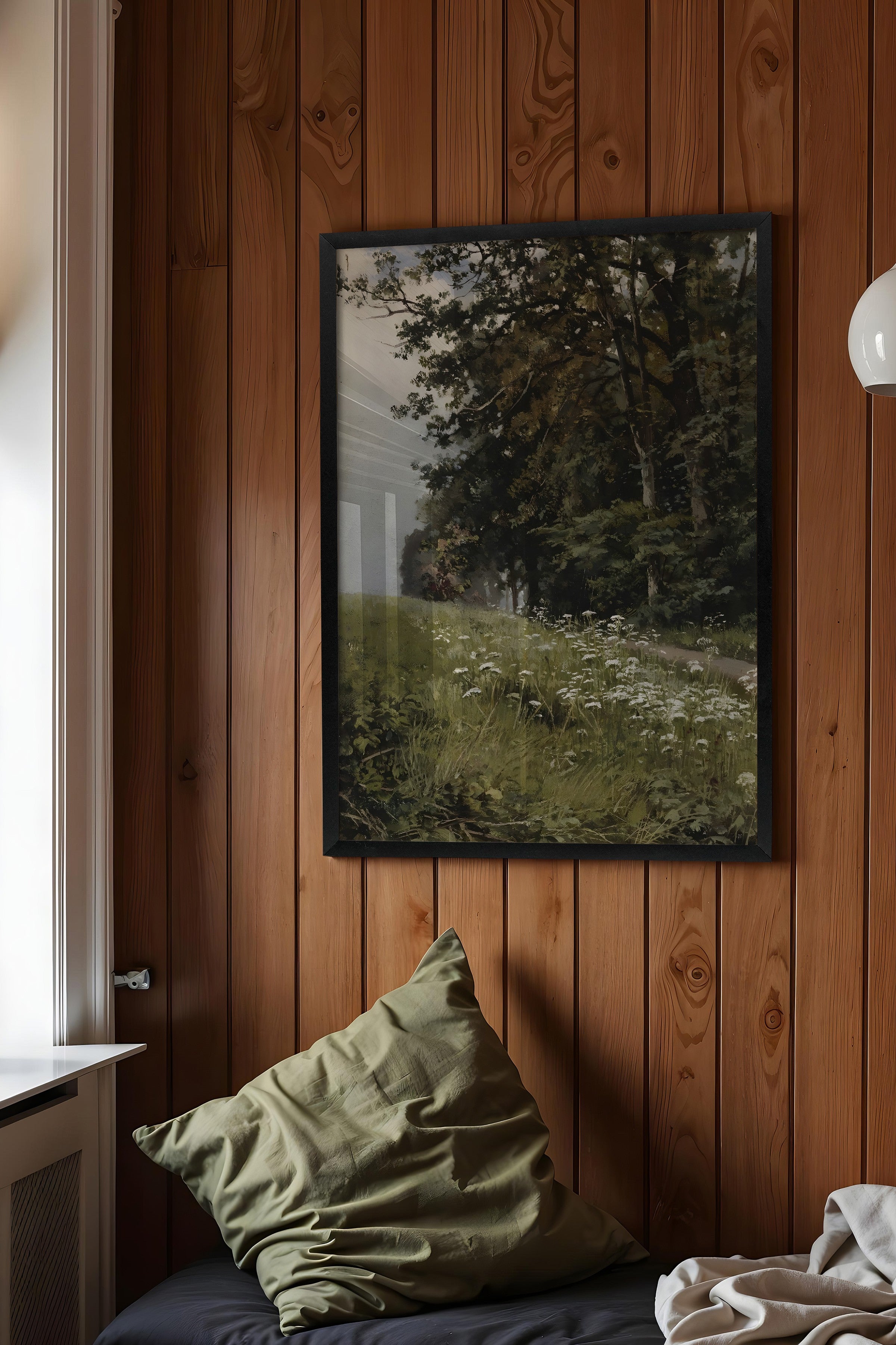 Vintage Tablo, Siyah Çerçeveli Poster, Vintage Duvar Dekoru