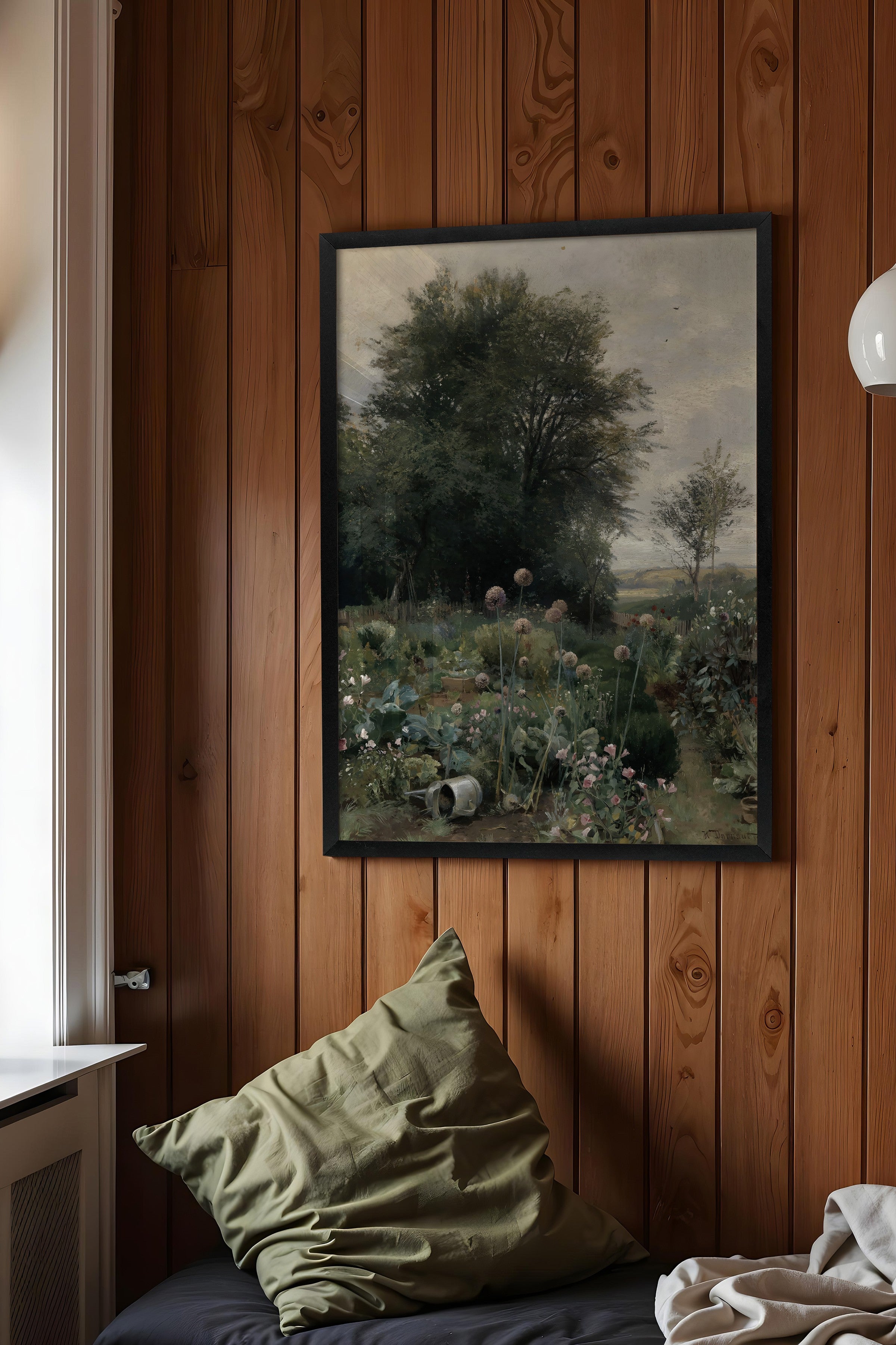 Vintage Tablo, Siyah Çerçeveli Poster, Vintage Duvar Dekoru