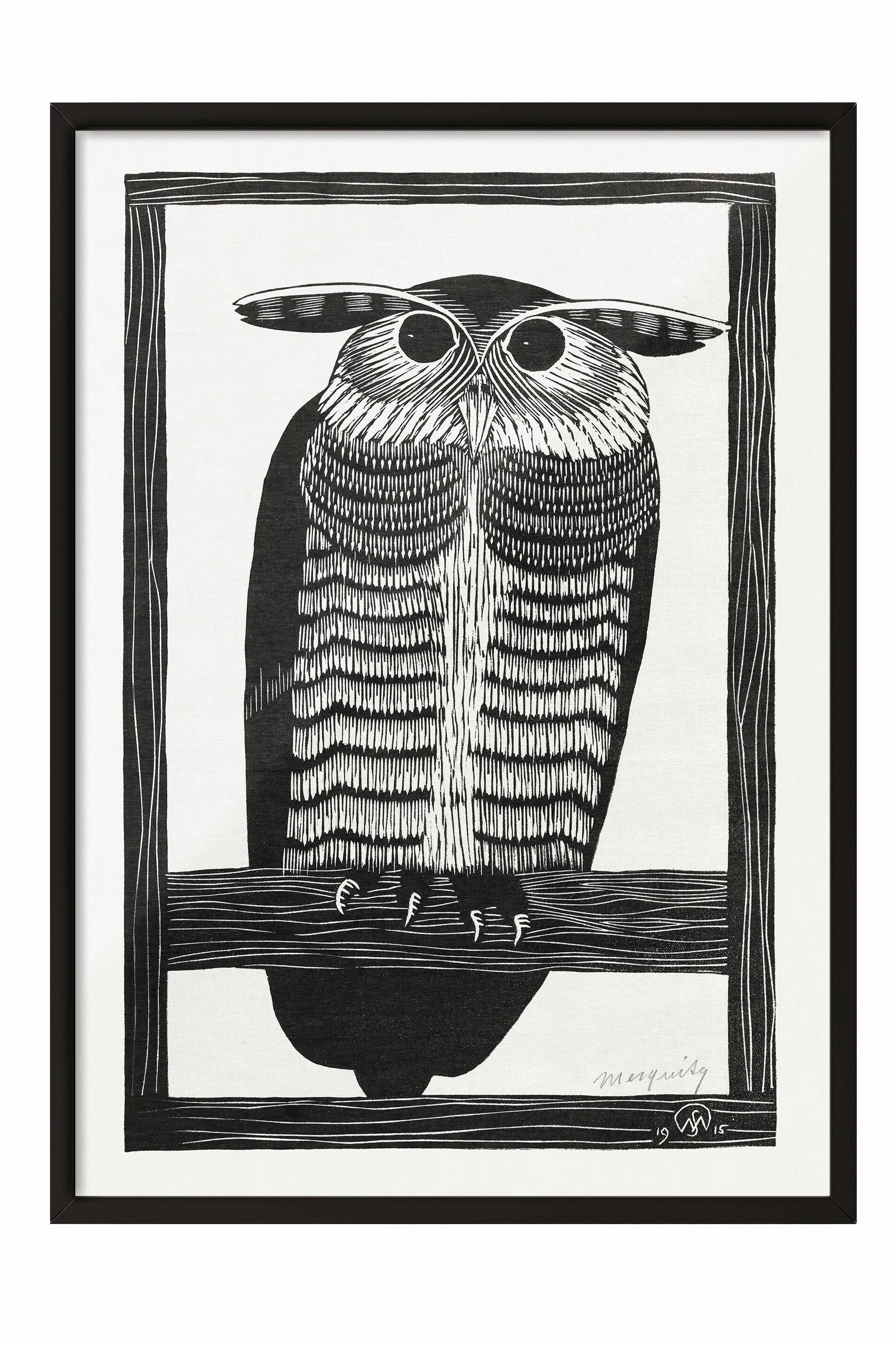 Vintage Tablo, Siyah Çerçeveli Poster, Vintage Duvar Dekoru