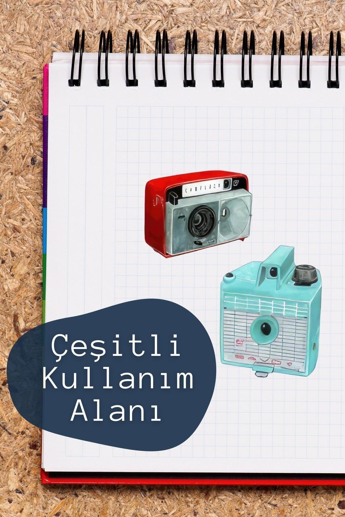 Vintage Temalı Sticker Seti - 15 Adet Etiket Seti- Telefon, Tablet, Defter Laptop Uyumlu Etiket