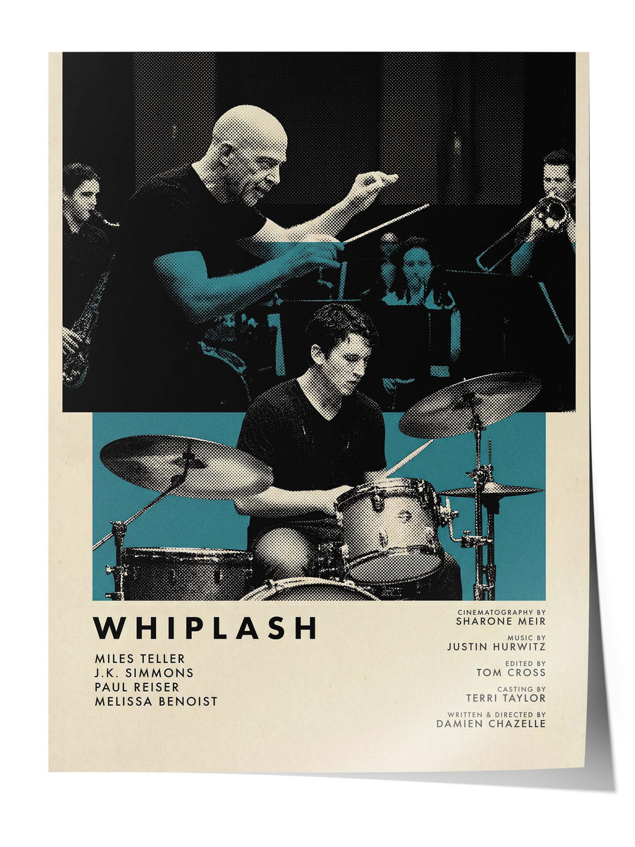 Whiplash Posteri, Sinema ve Dizi Tablo Posterleri, Film Dizi Afişleri NO:112830