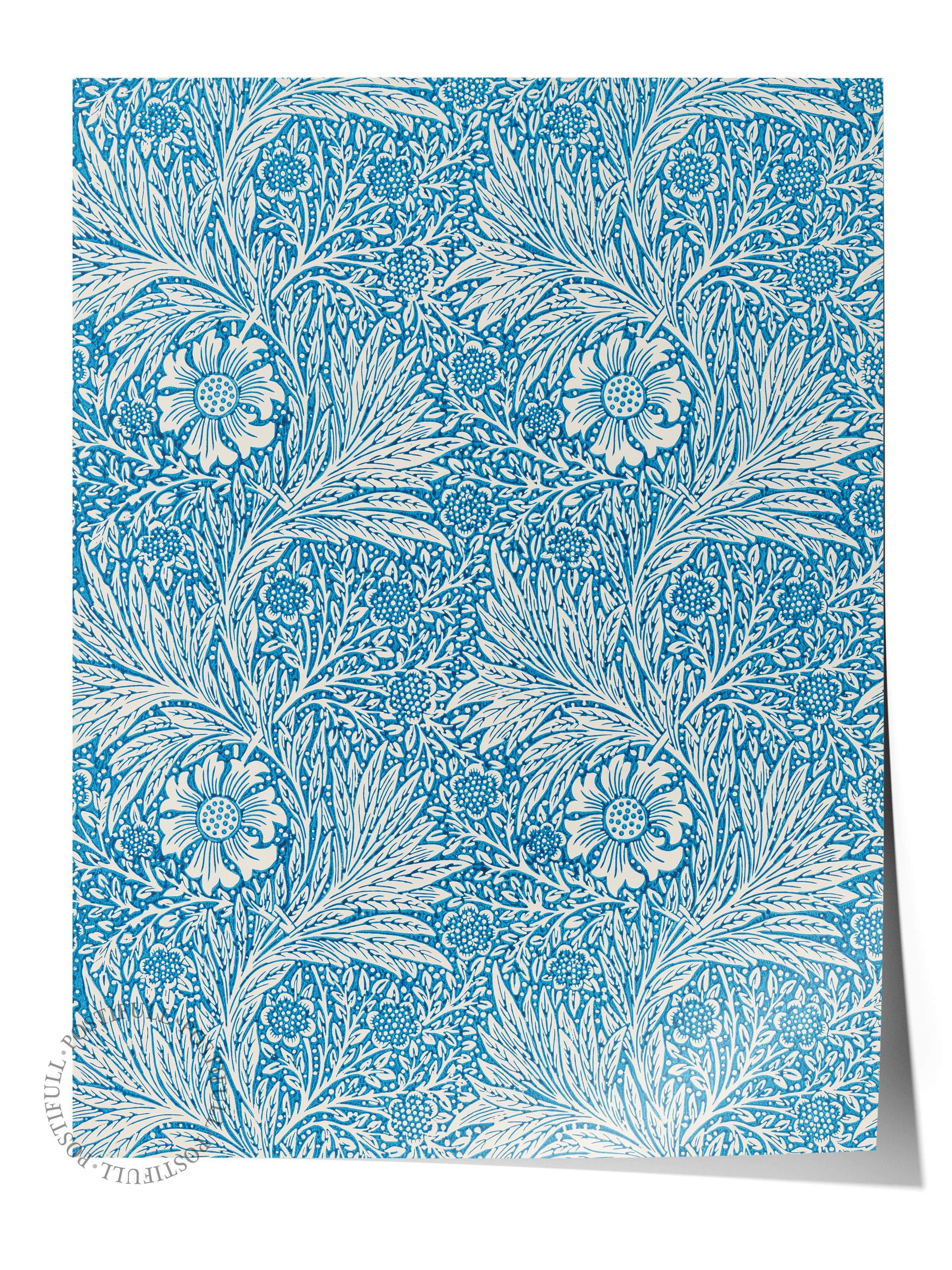 William Morris Poster No:10 Modern Sanat Poster - Sanat Dekor Serisi - Duvar Tablosu, HD Baskı