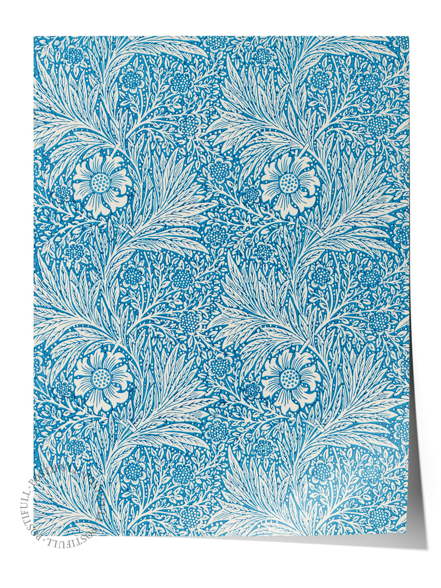 William Morris Poster No:10 Modern Sanat Poster - Sanat Dekor Serisi - Duvar Tablosu, HD Baskı