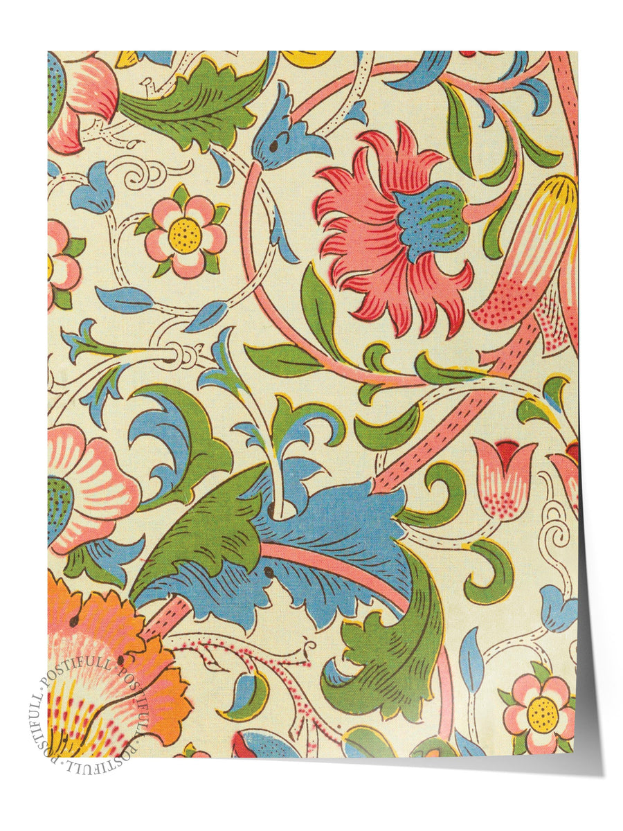 William Morris Poster No:11 Modern Sanat Poster - Sanat Dekor Serisi - Duvar Tablosu, HD Baskı