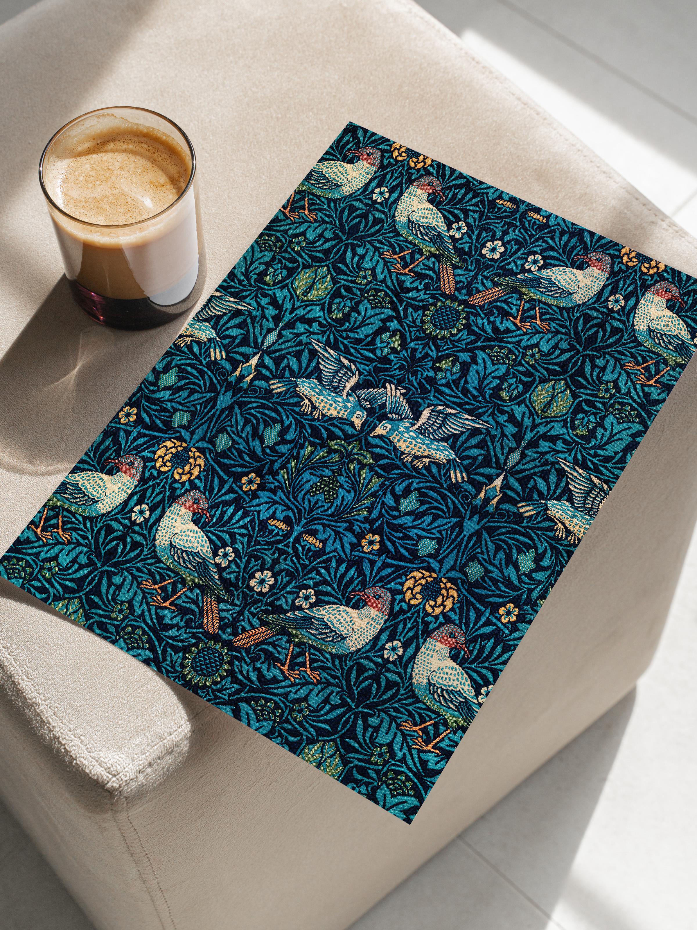 William Morris Poster No:15 Modern Sanat Poster - Sanat Dekor Serisi - Duvar Tablosu, HD Baskı